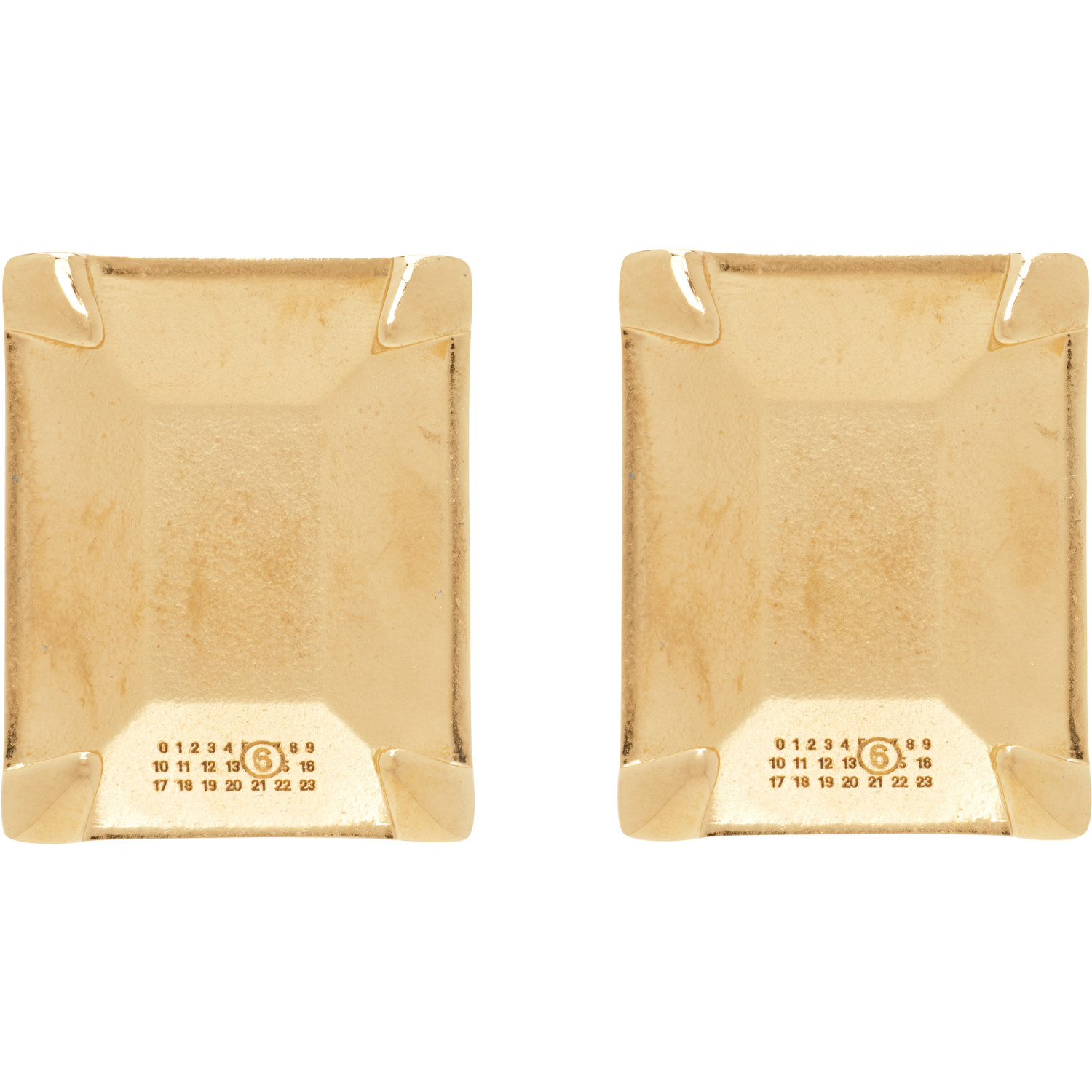 MM6 Maison Margiela Unexisting Stone Earrings