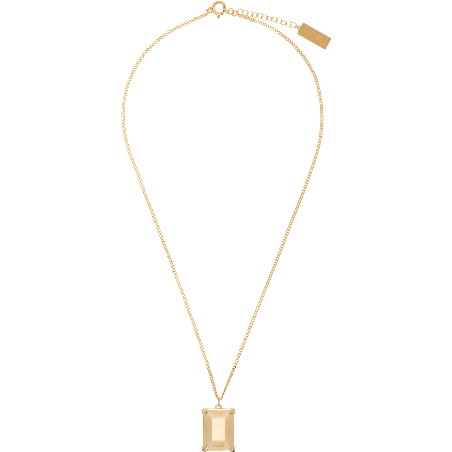 MM6 Maison Margiela Unexisting Stone Necklace