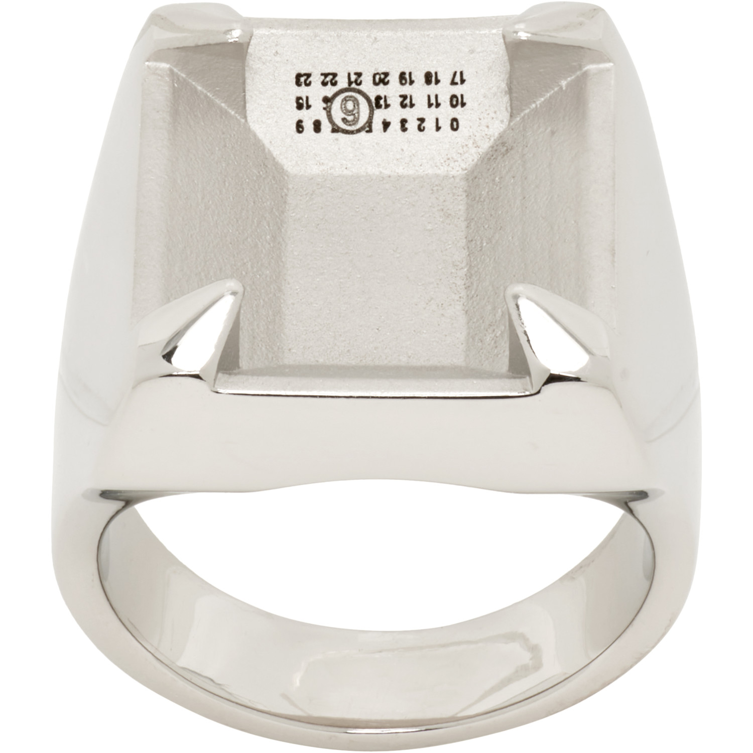 MM6 Maison Margiela Unexisting Stone Ring