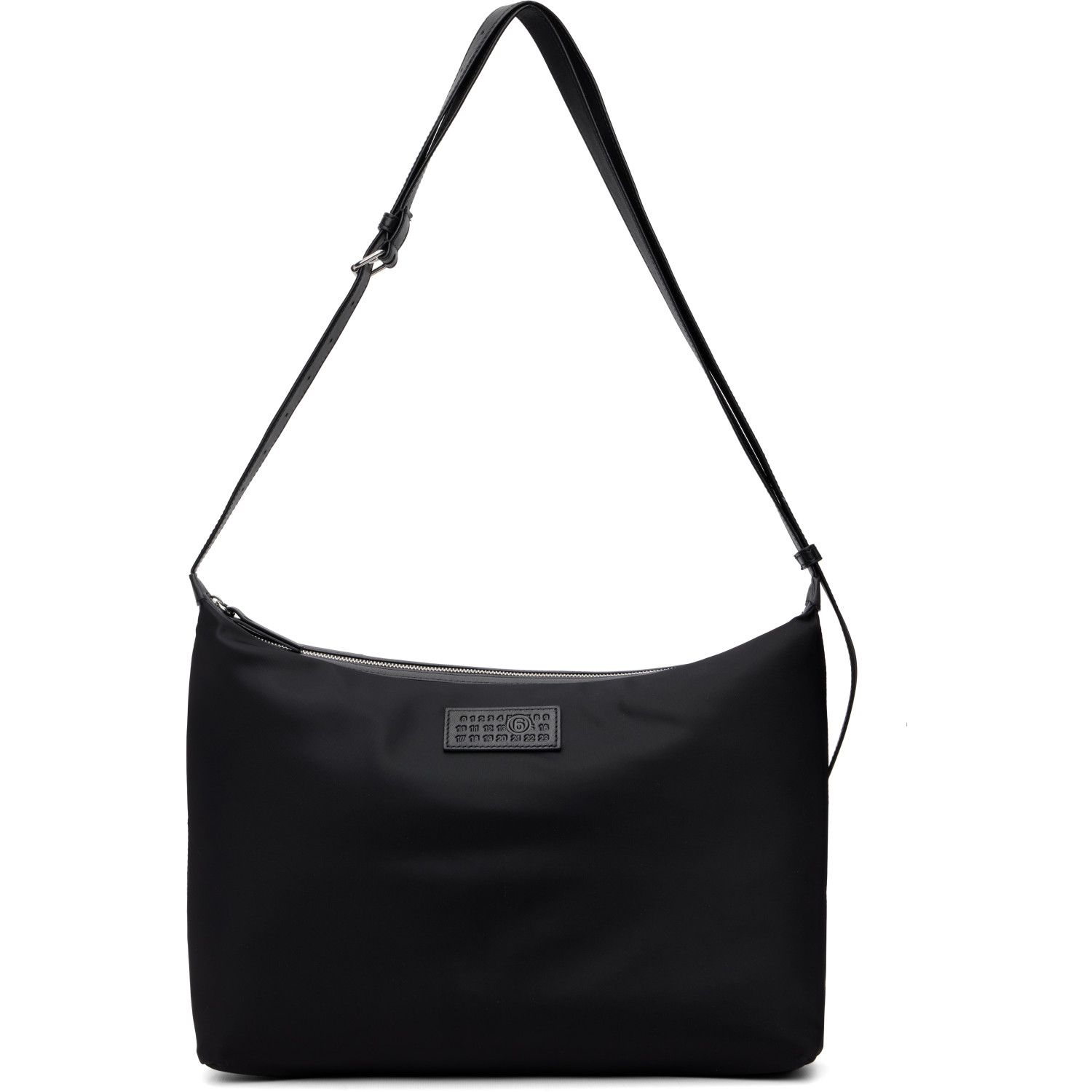 MM6 Maison Margiela Black Numeric Crossbody Bag