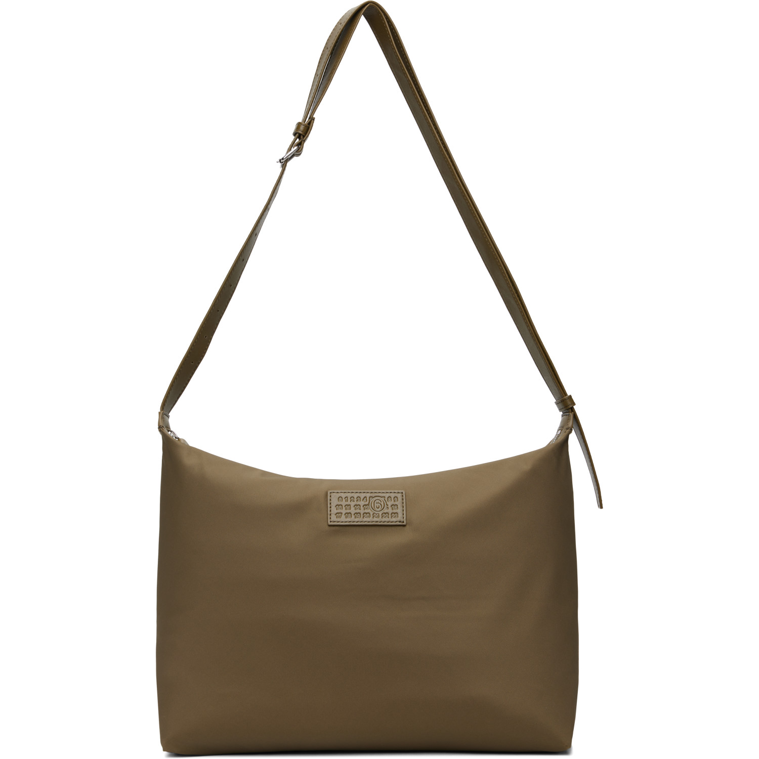 MM6 Maison Margiela Khaki Numeric Crossbody Bag