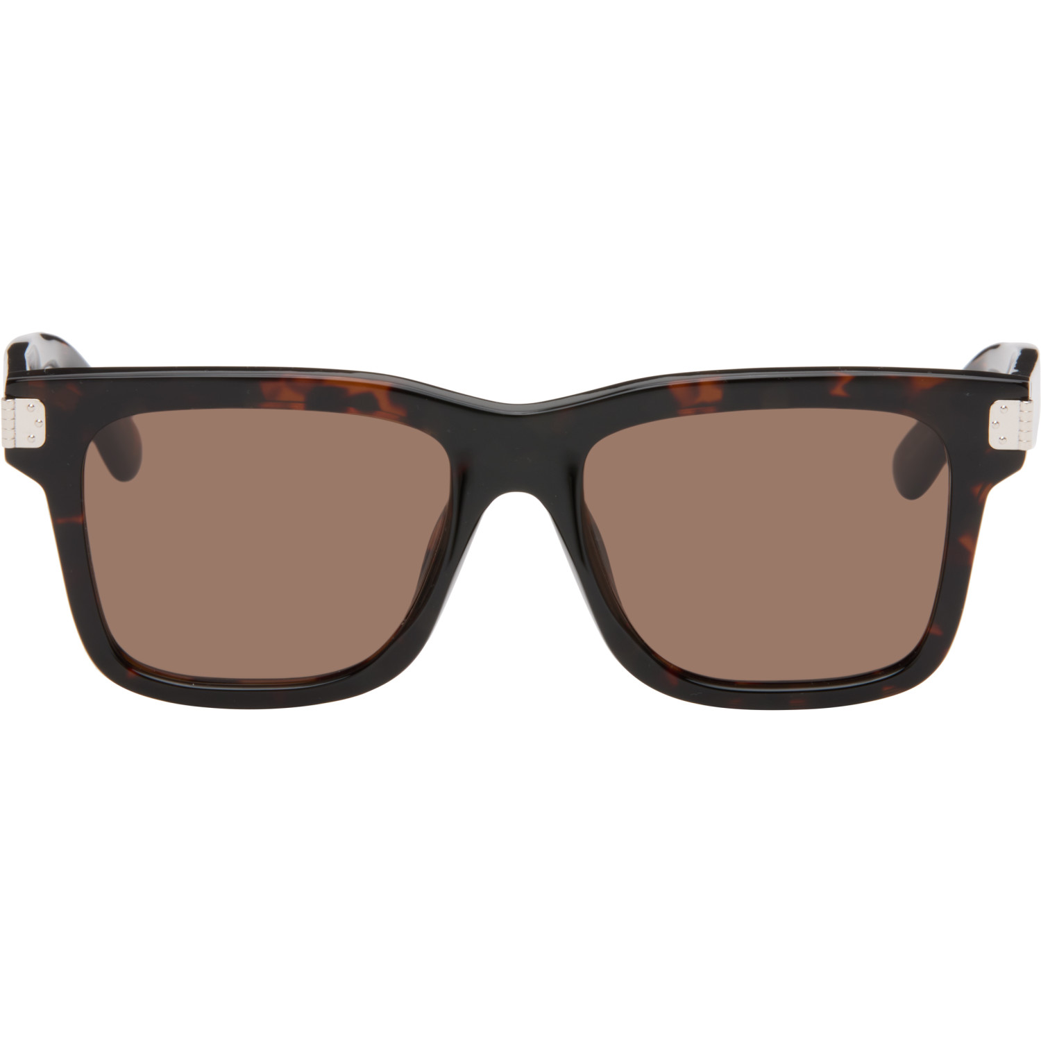 MM6 Maison Margiela Brown 15 Sunglasses