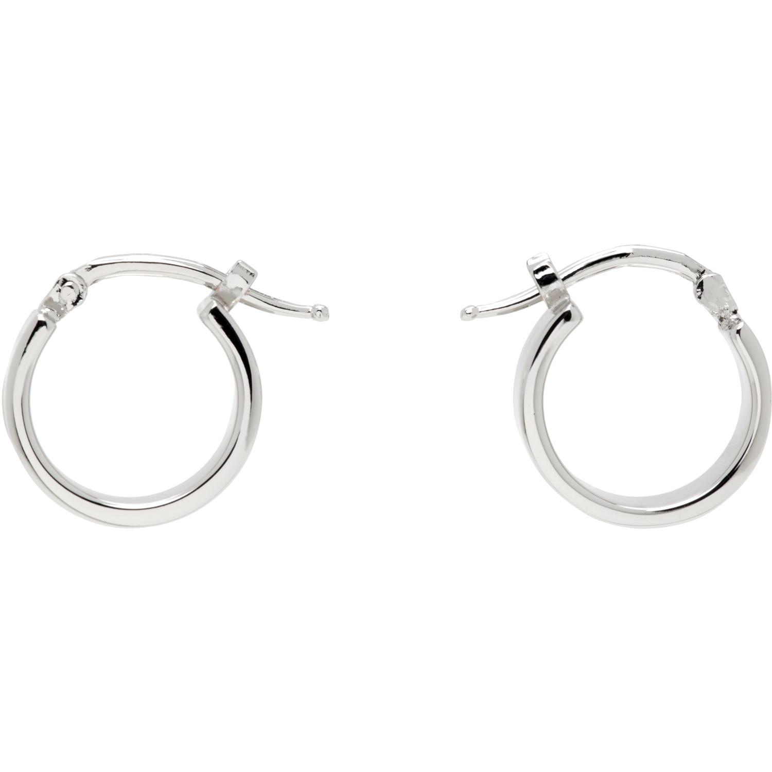 MM6 Maison Margiela Numeric Hoop Earrings