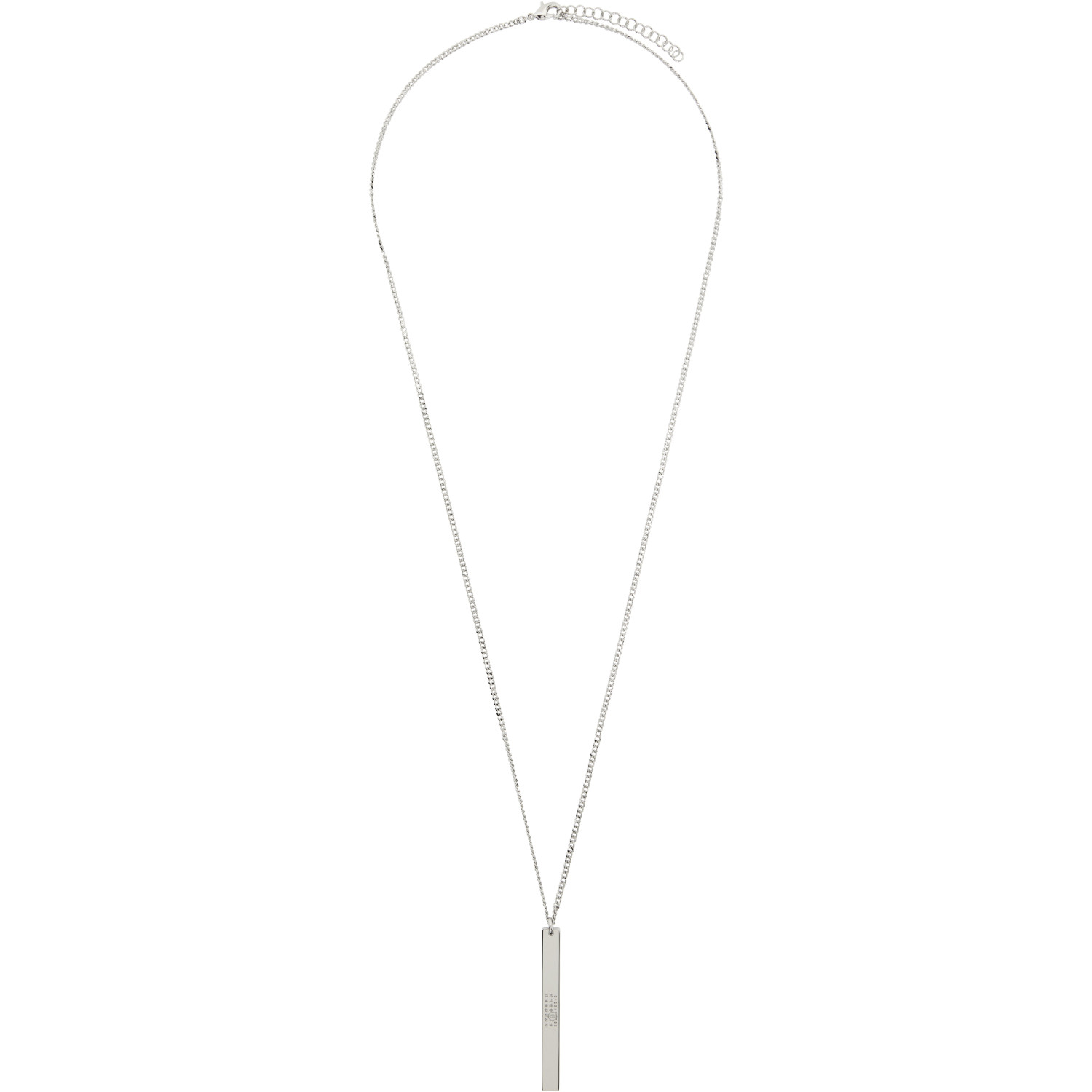 MM6 Maison Margiela Numeric Bar Necklace