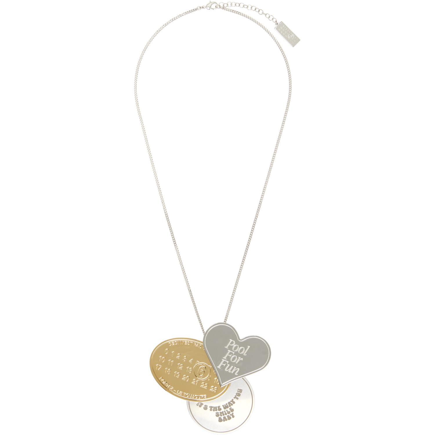 MM6 Maison Margiela Stickers Necklace