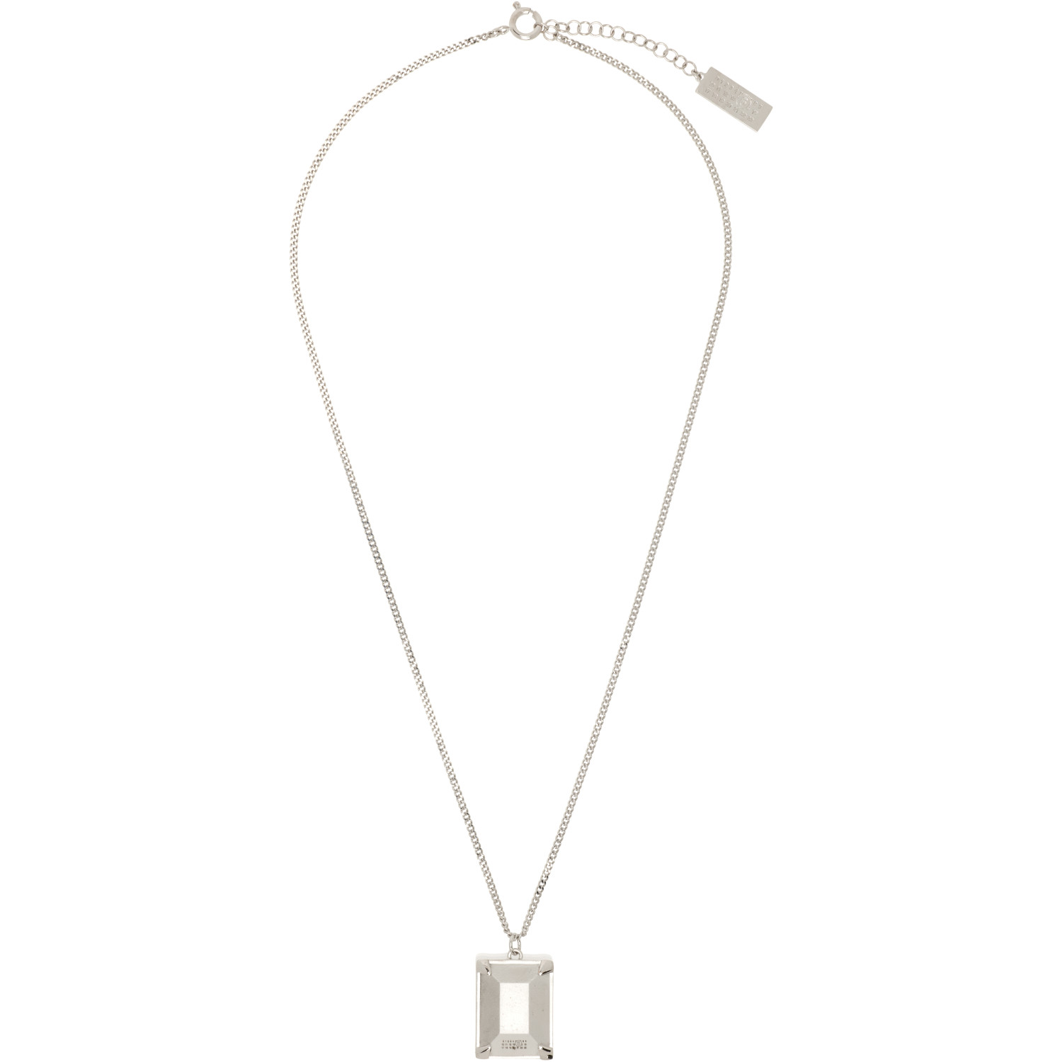 MM6 Maison Margiela Unexisting Stone Necklace