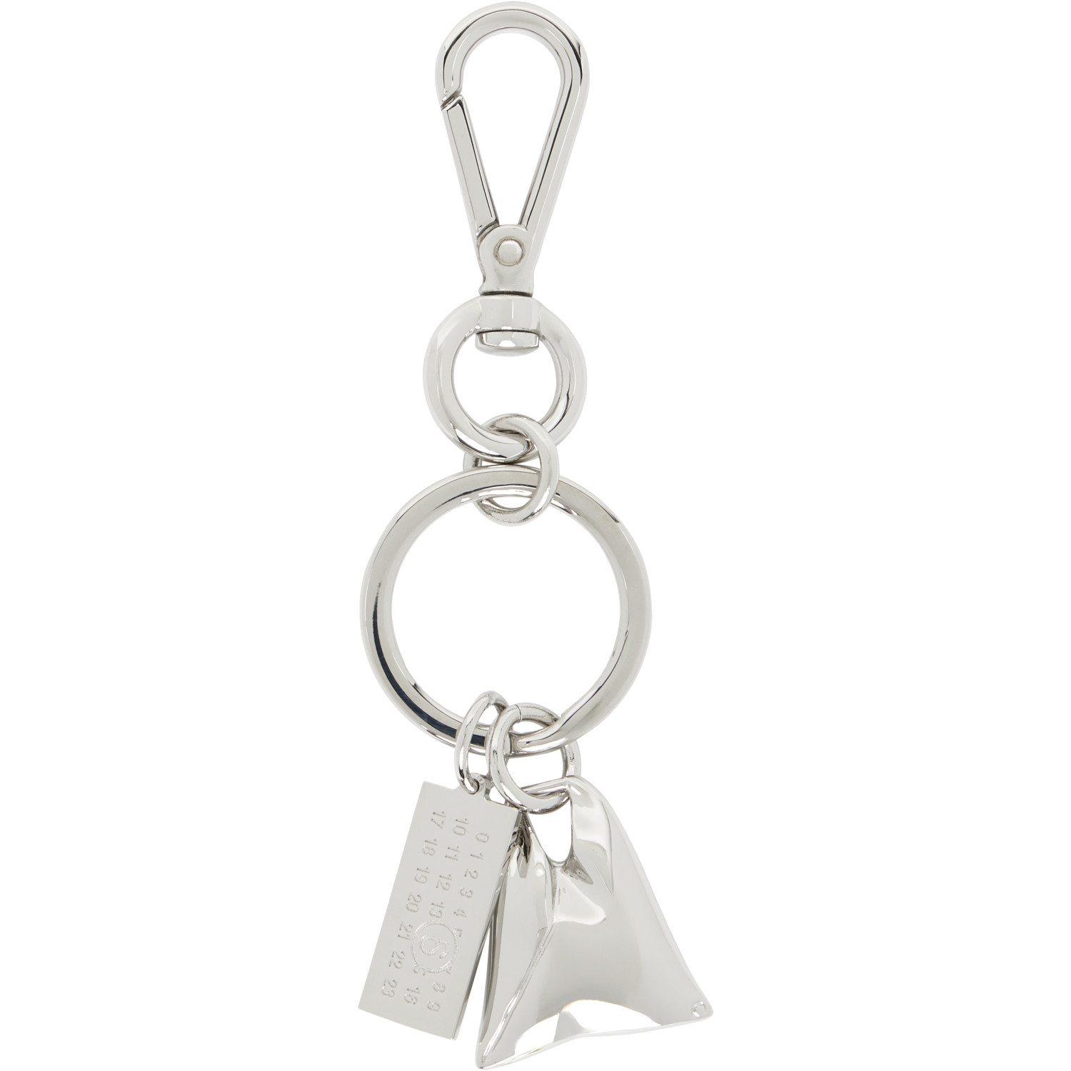 MM6 Maison Margiela 'Triangle Tote' Keychain