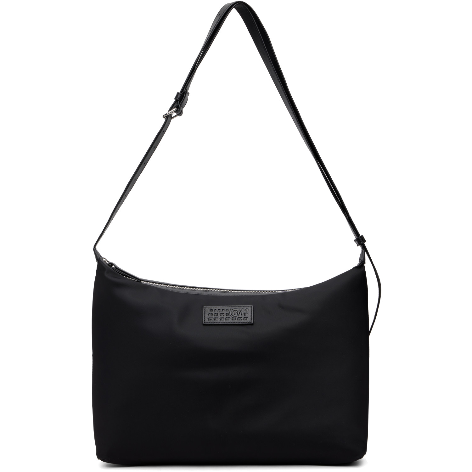 MM6 Maison Margiela Black Numeric Crossbody Bag