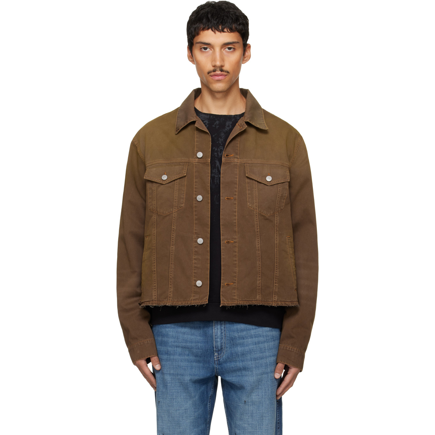 MM6 Maison Margiela Khaki Sports Jacket