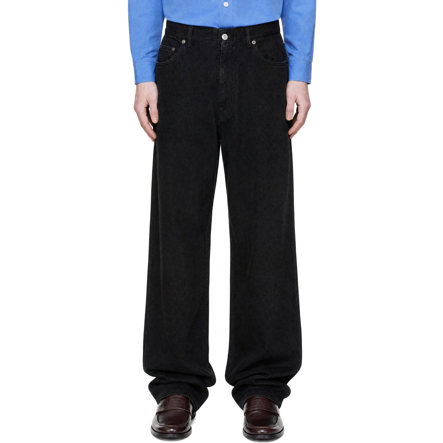 MM6 Maison Margiela Black 5 Pocket Jeans