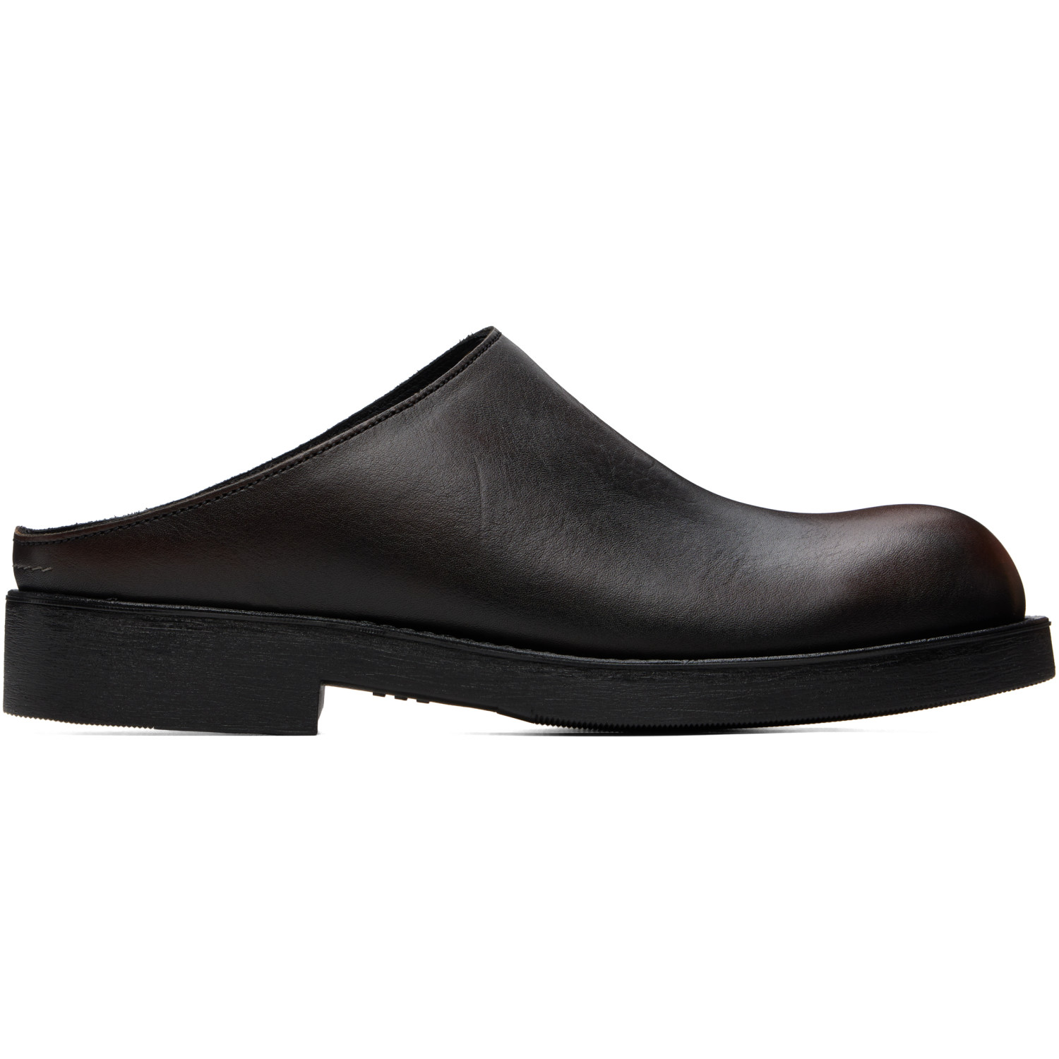 MM6 Maison Margiela Brown Slipper Loafers