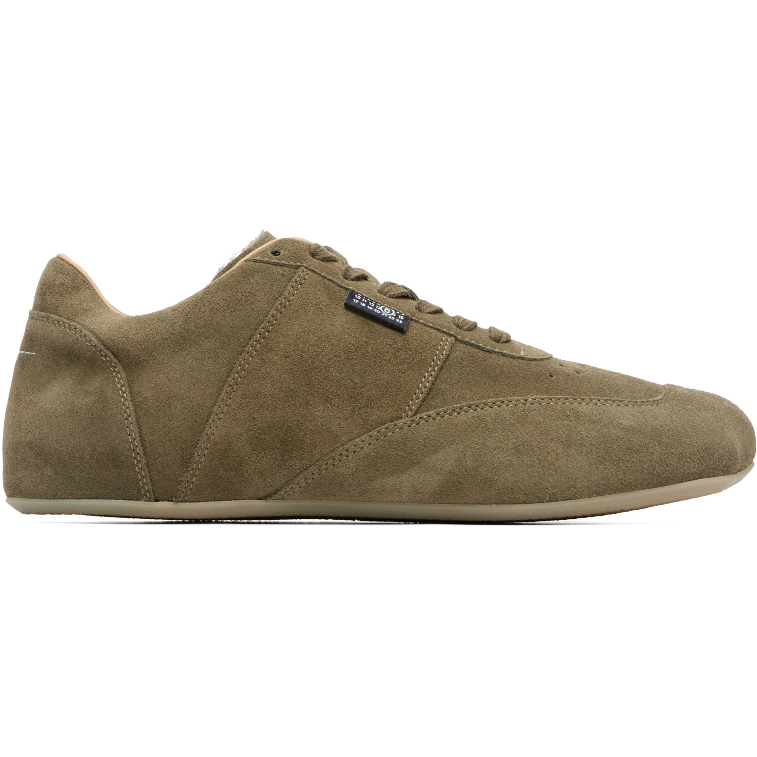 MM6 Maison Margiela Khaki Anatomic Sneakers