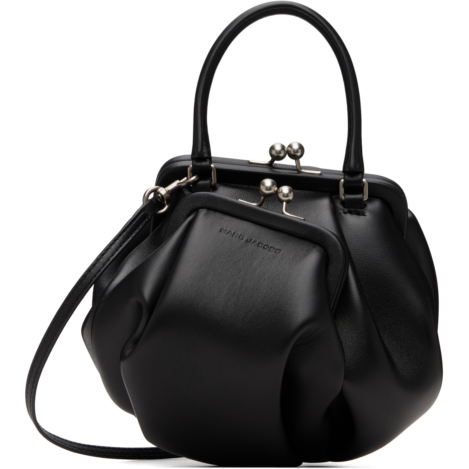Marc Jacobs Black Wave Kisslock Bag