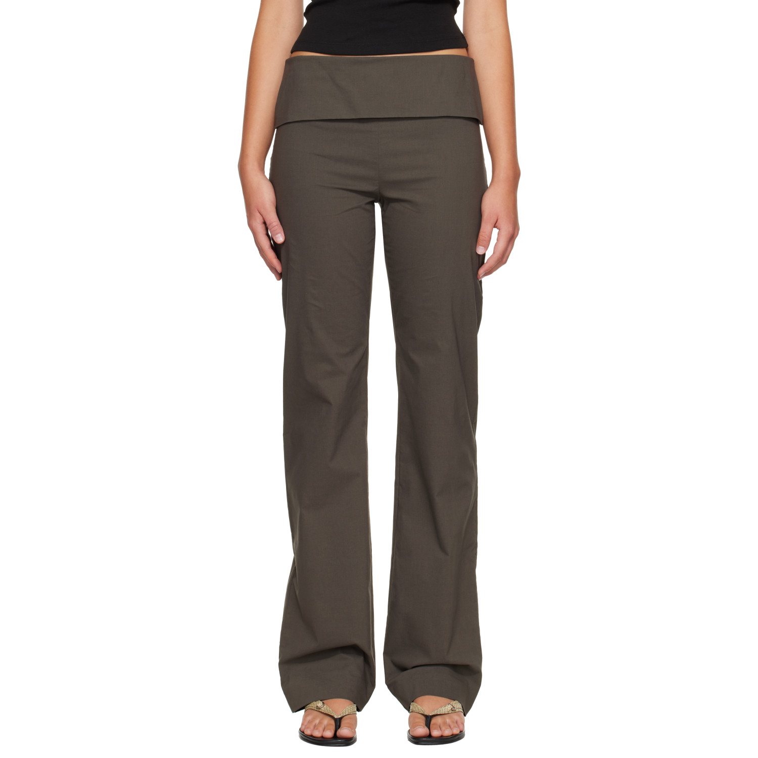 St. Agni Gray Studio Trousers