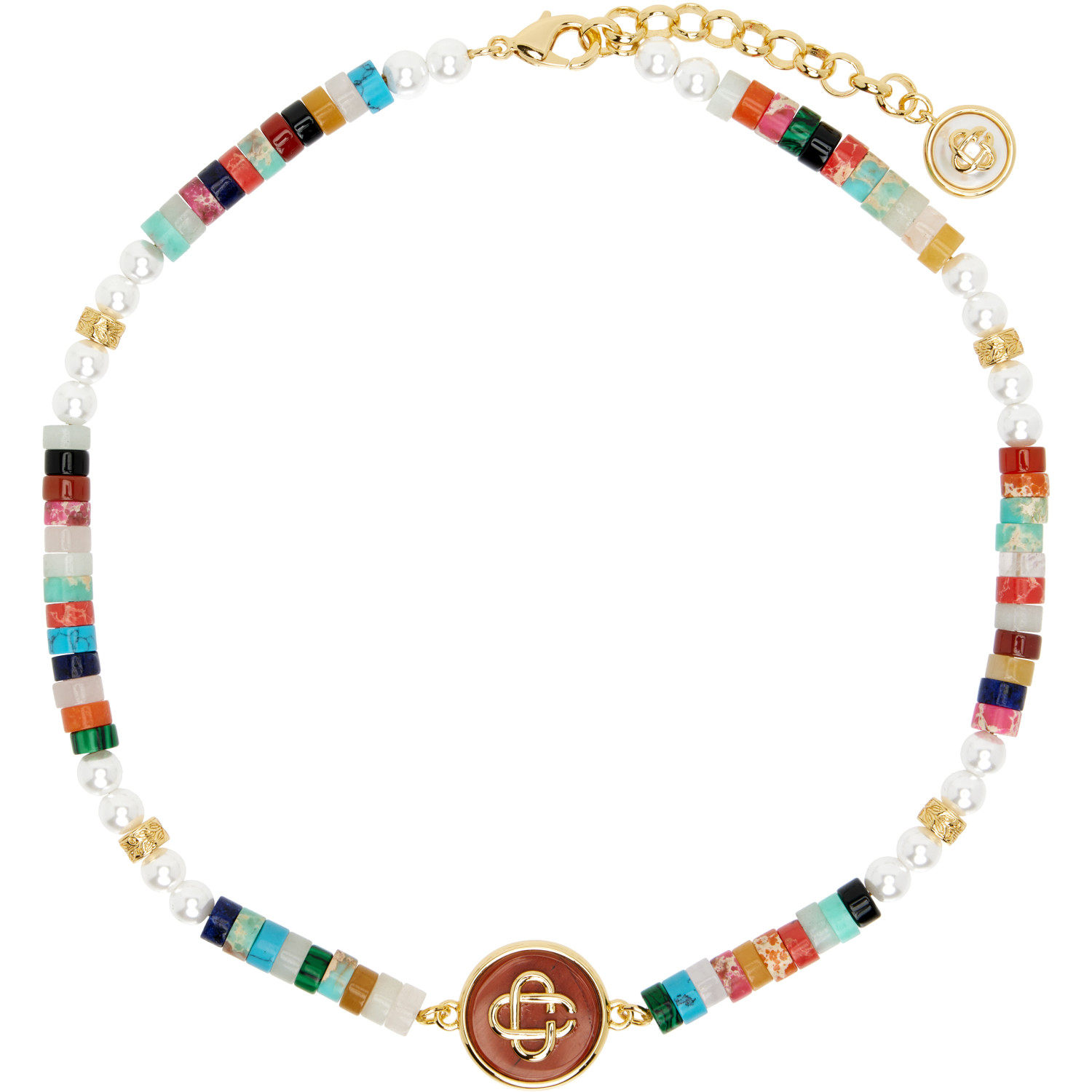 Casablanca Multi Bead Necklace