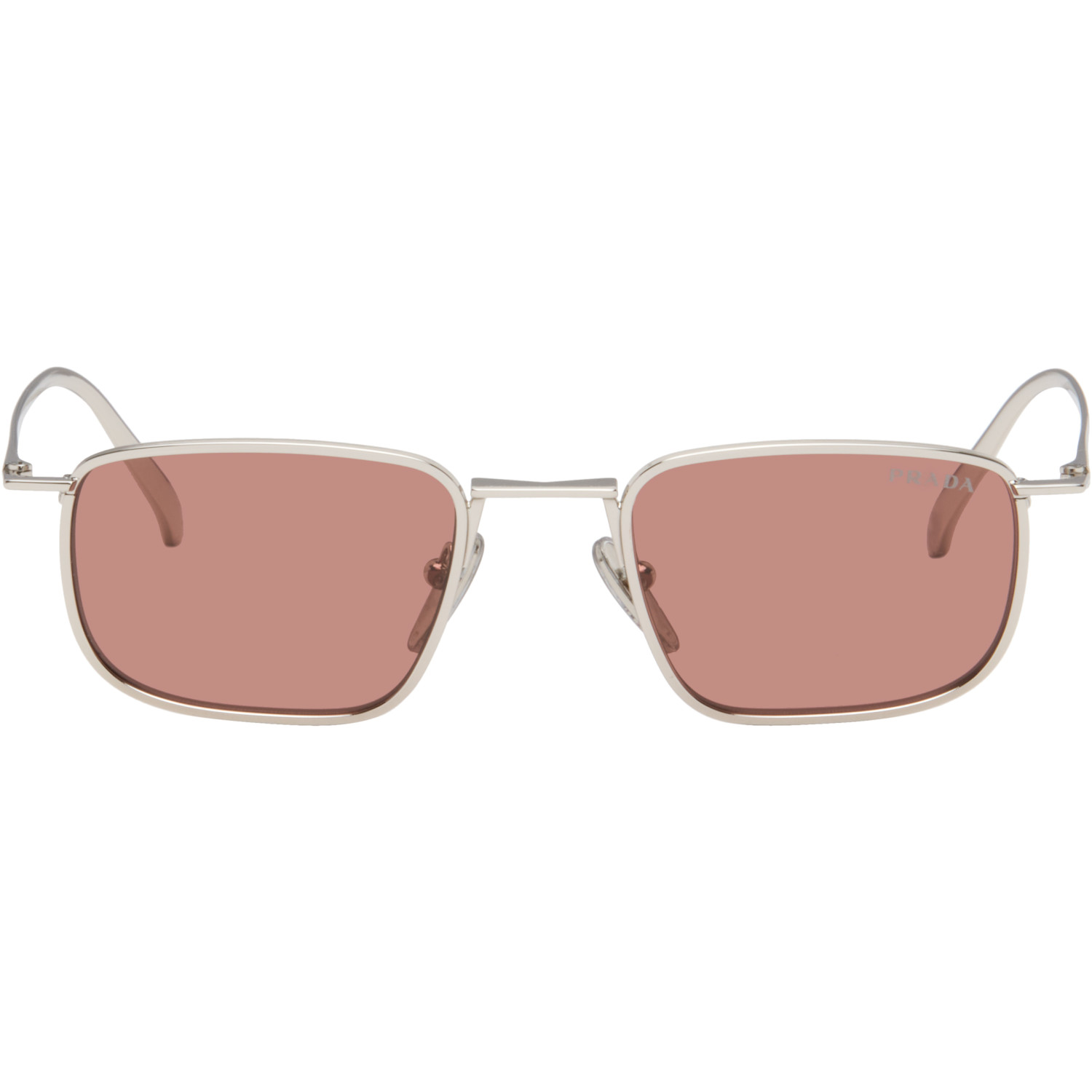 Prada Eyewear Silver PR D52S Sunglasses