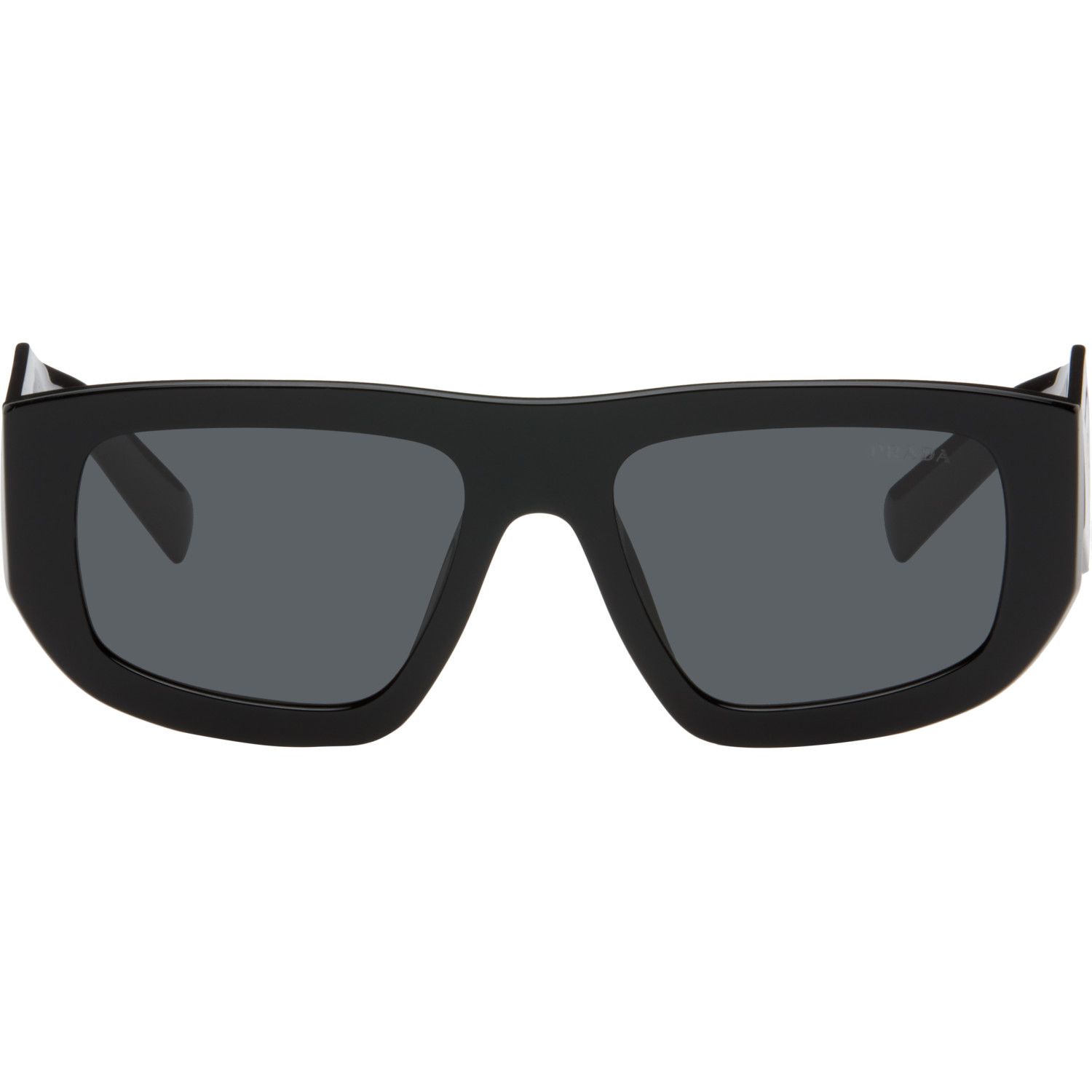 Prada Eyewear Black Square Sunglasses
