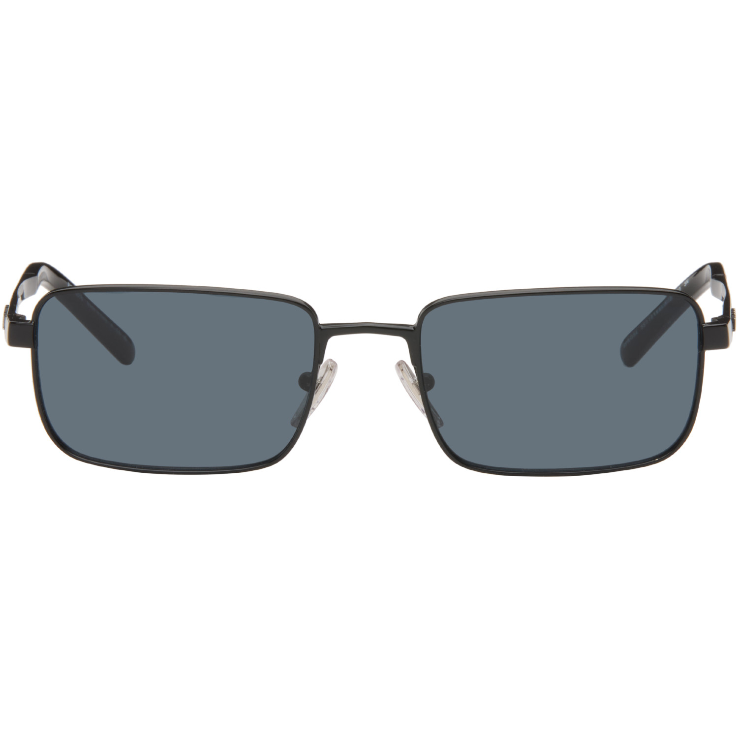 Prada Eyewear Black 'Prada Logo' Sunglasses