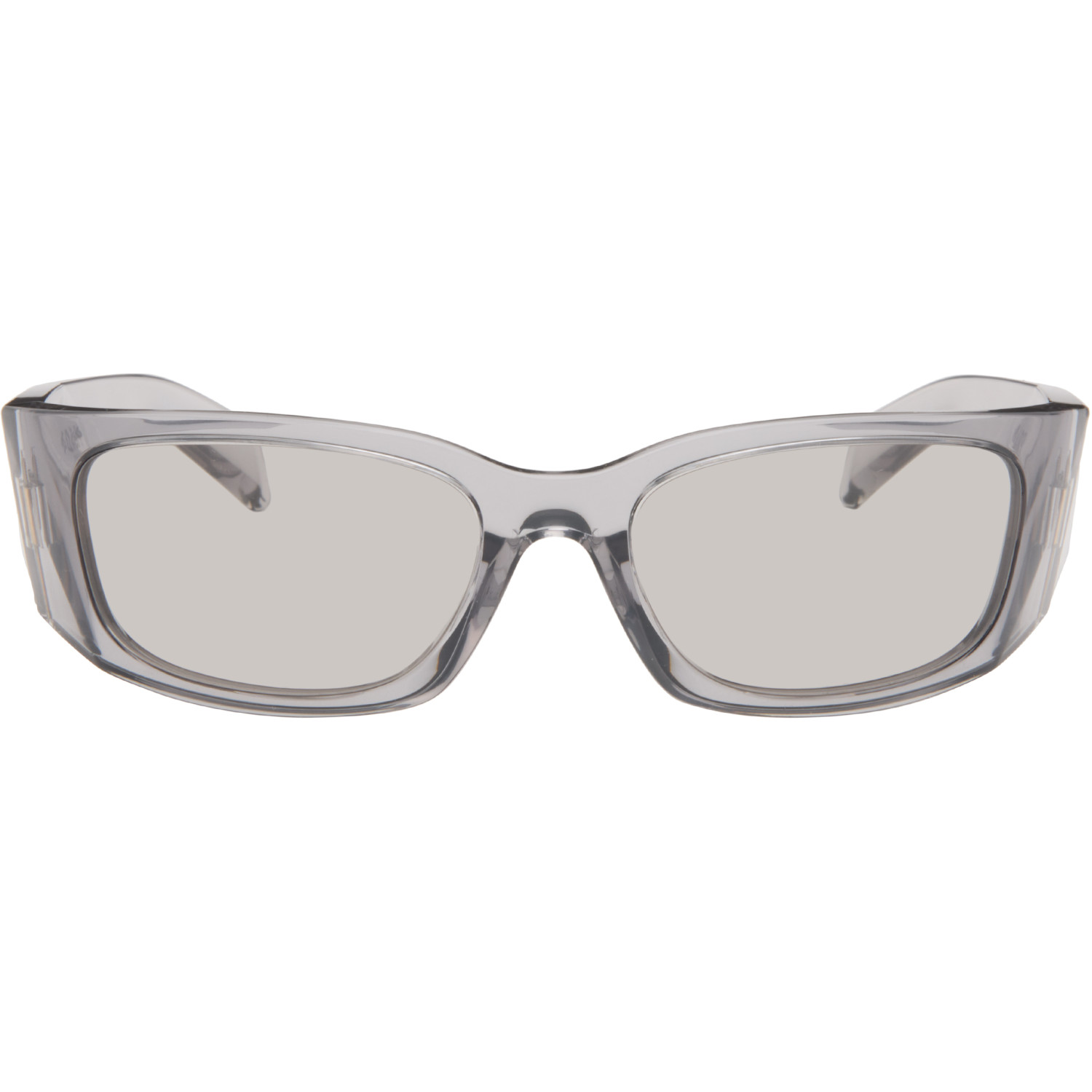 Prada Eyewear Gray 'Prada Symbole' Sunglasses