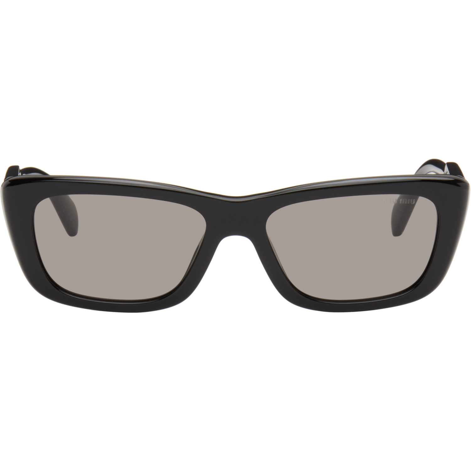 Miu Miu Eyewear Black 'Miu Miu Eyewear Collection' Sunglasses