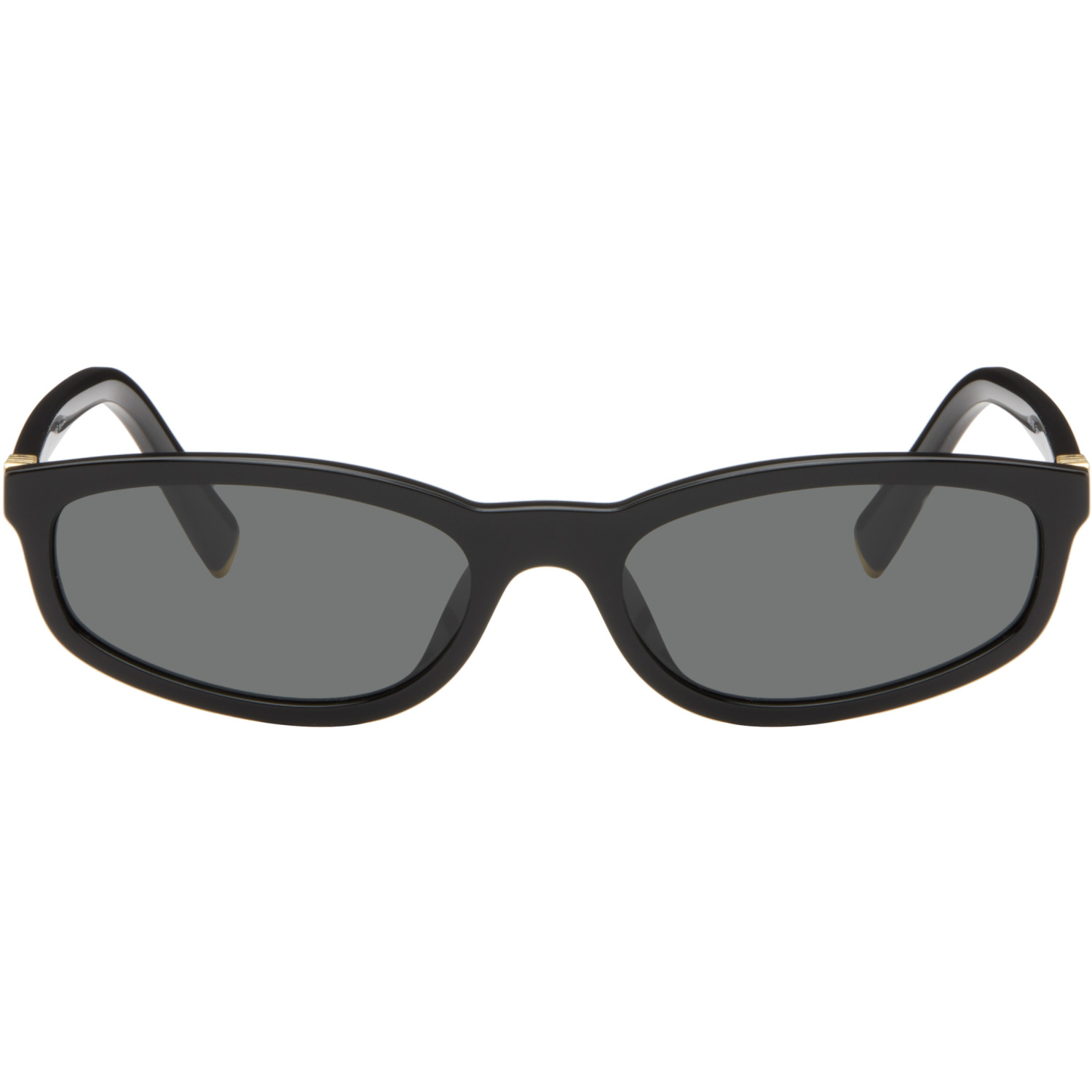 Miu Miu Eyewear Black 'Miu Regard' Sunglasses