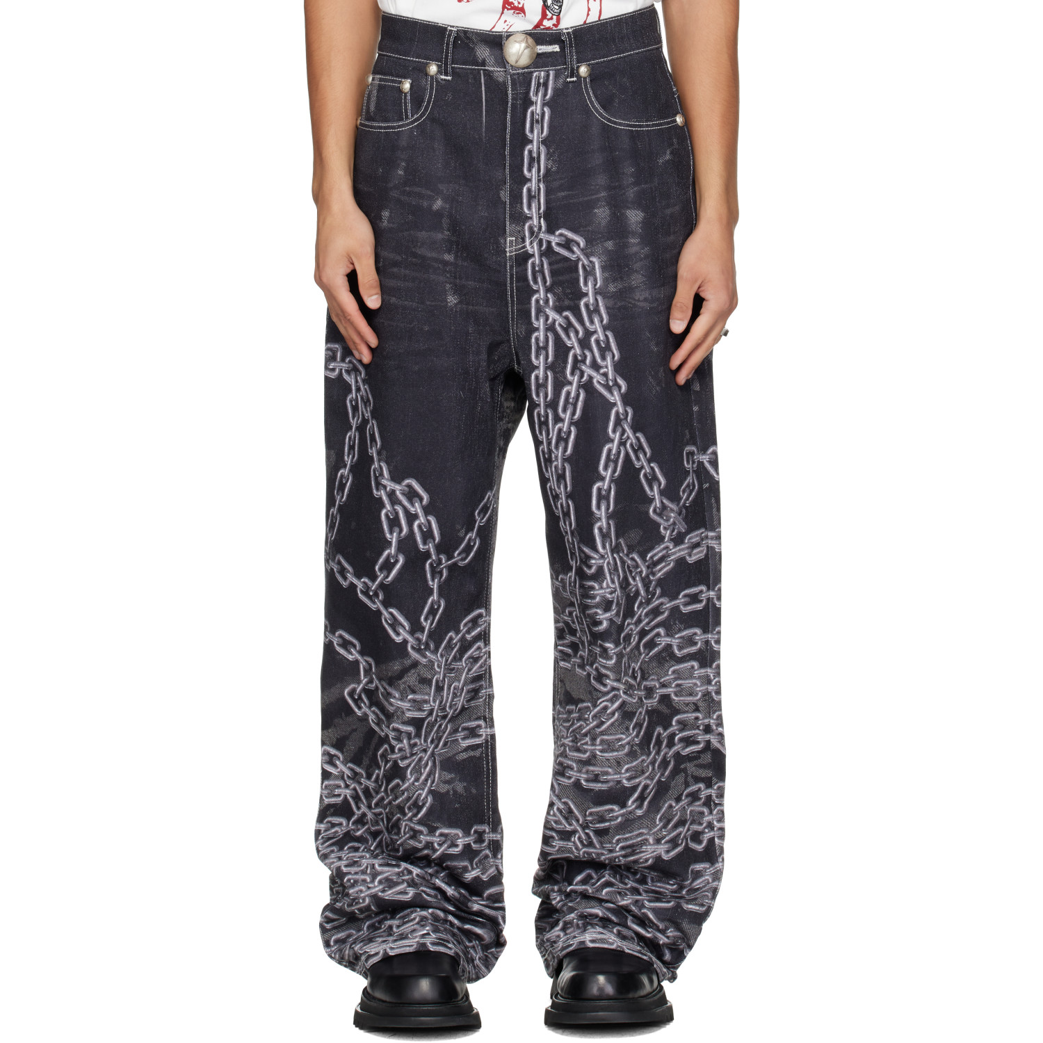 Thug Club Black TC Shackle Jeans
