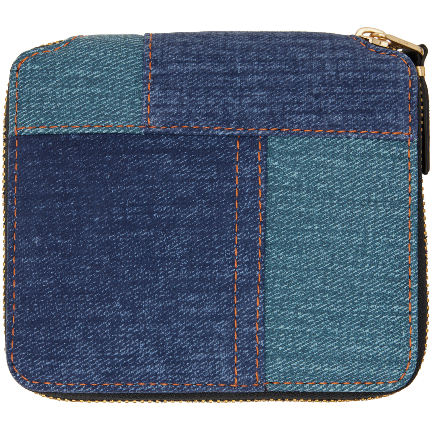 COMME des GARÇONS WALLETS Blue Denim Pocket 2100DP Wallet
