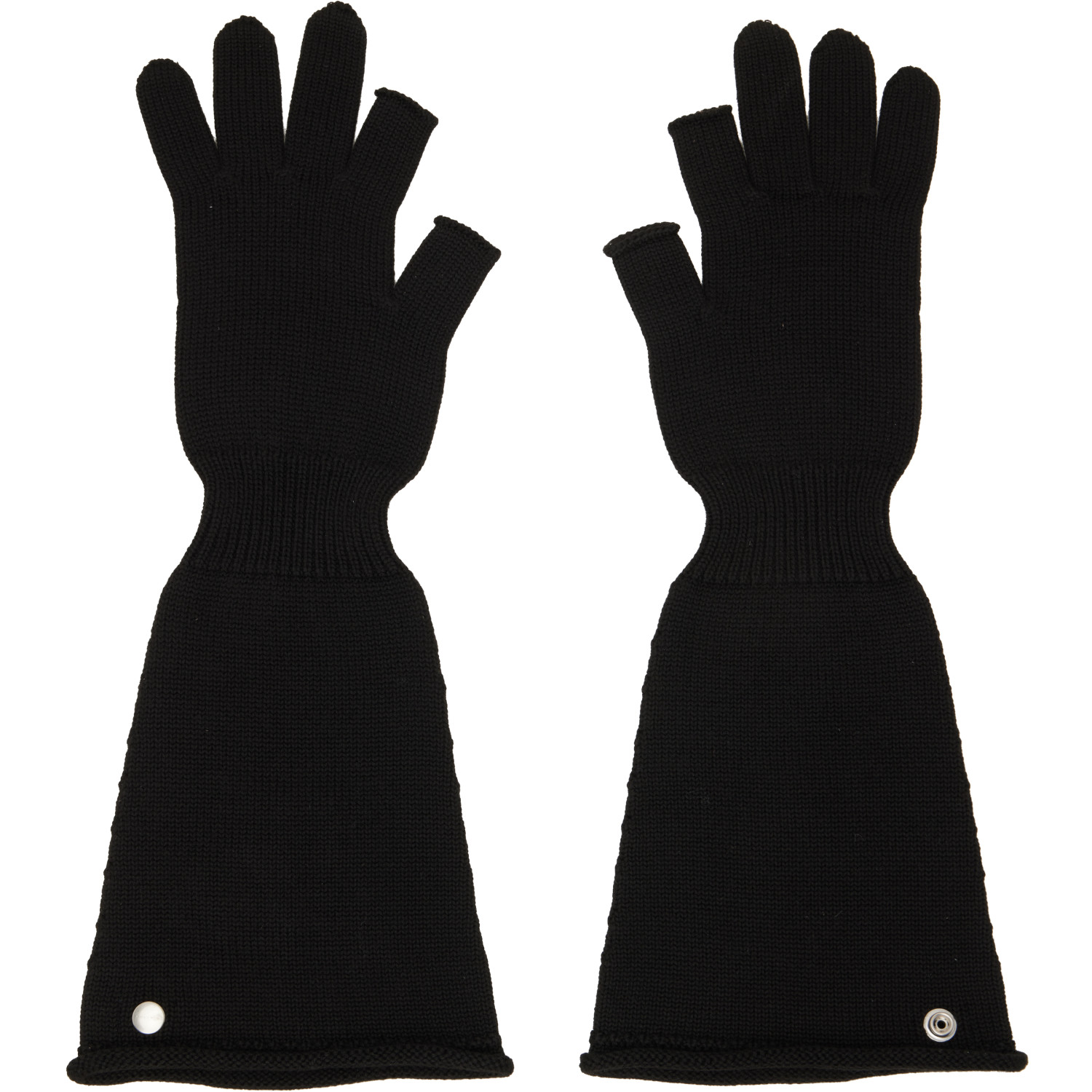 Rick Owens Black Tower Sphinx Gloves