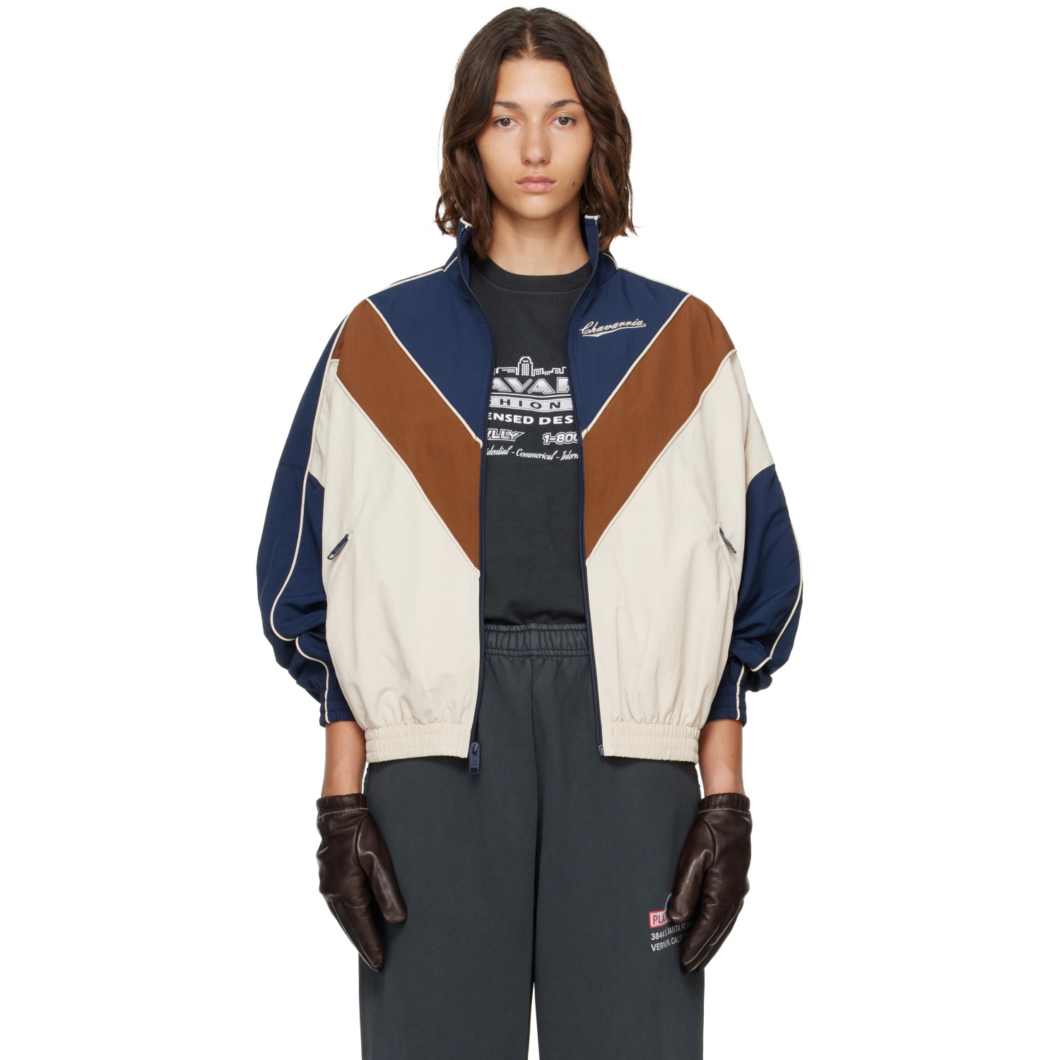 WILLY CHAVARRIA Multicolor 'Bad Boy' Track Jacket