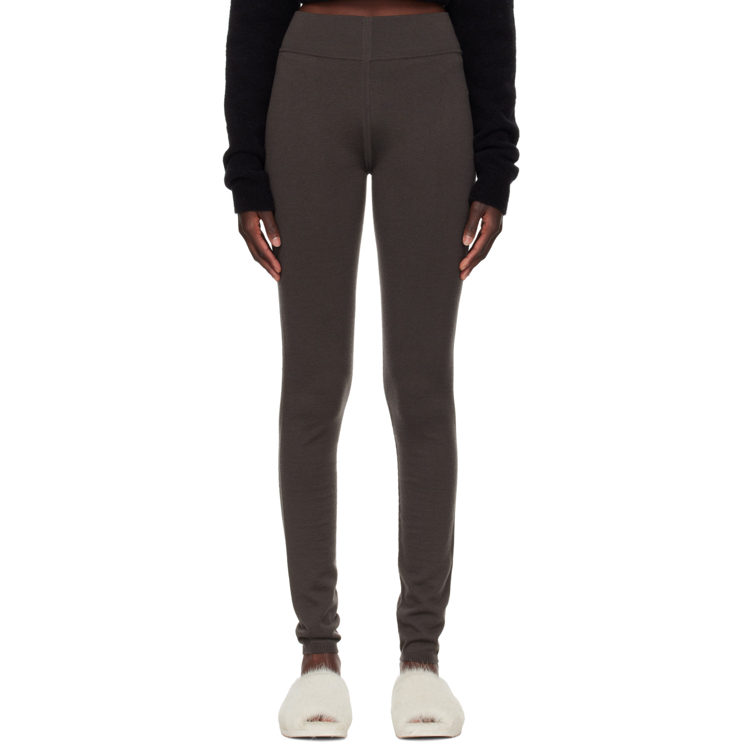 Rick Owens Gray Tower Leggings