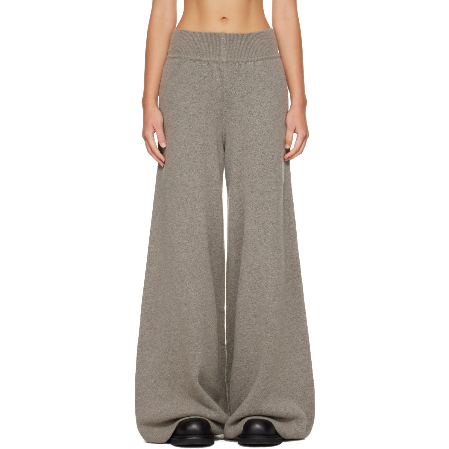 Rick Owens Gray Tower Loose Lounge Pants