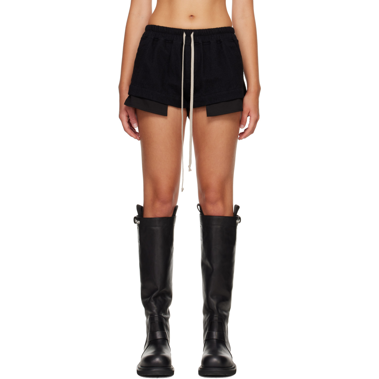 Rick Owens Black Tower Fog Boxer Shorts
