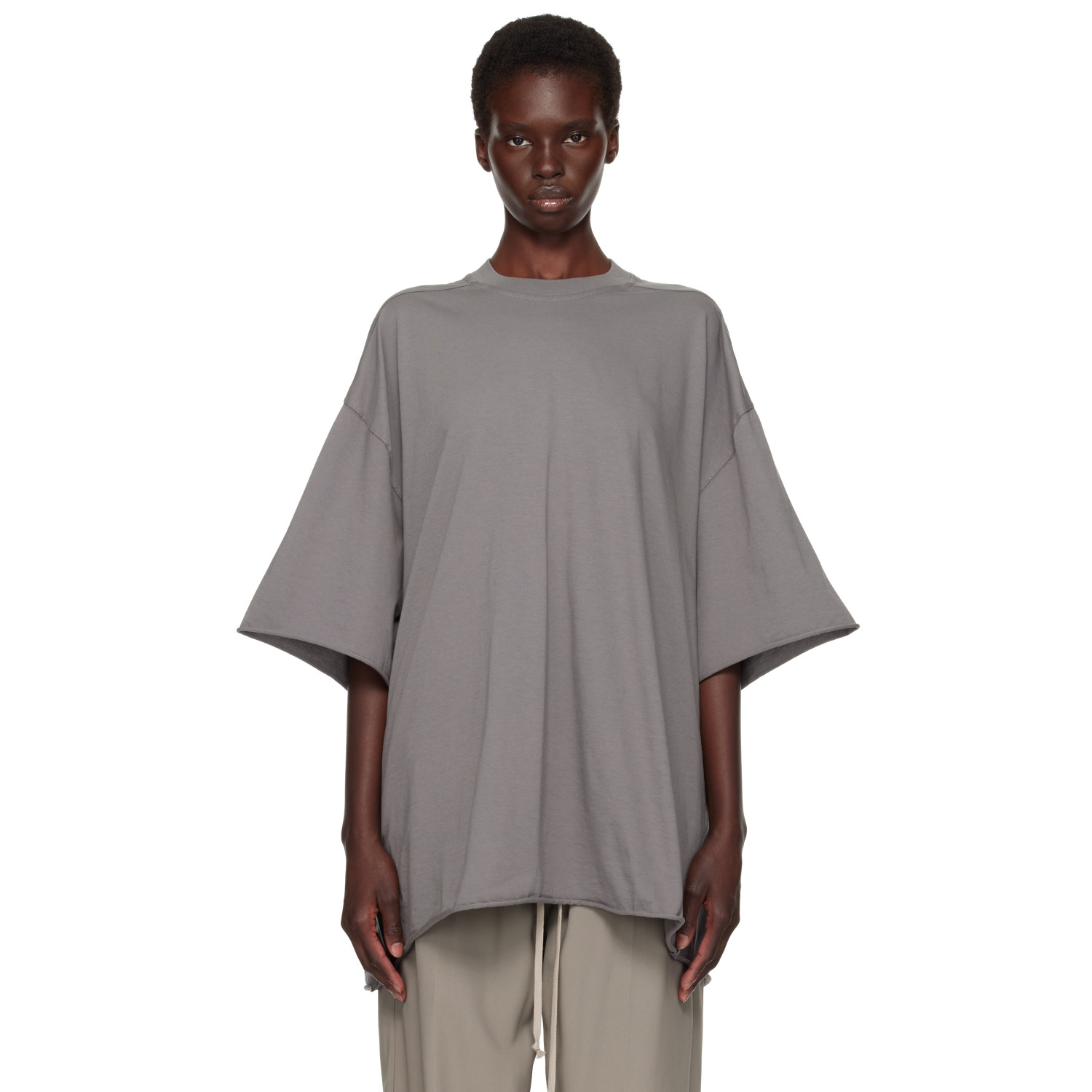 Rick Owens Gray Tower Tommy T-shirt