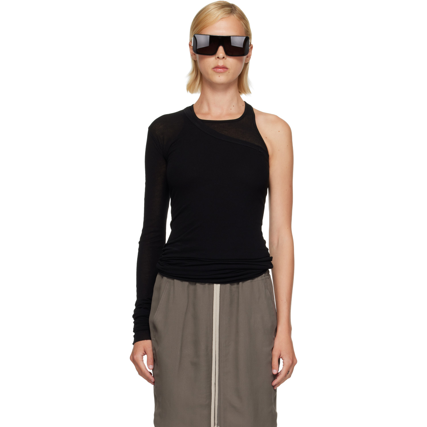 Rick Owens Black Tower Banana Top