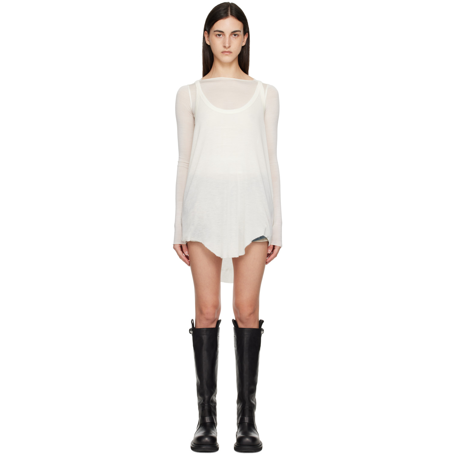 Rick Owens Off-White Tower Gigi Tank Top