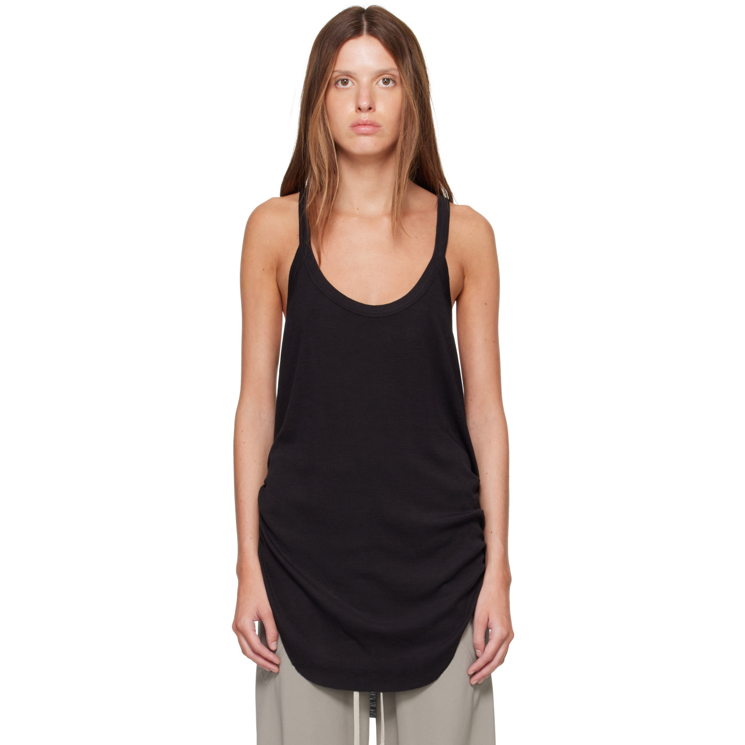 Rick Owens Black Tower Gigi Tank Top