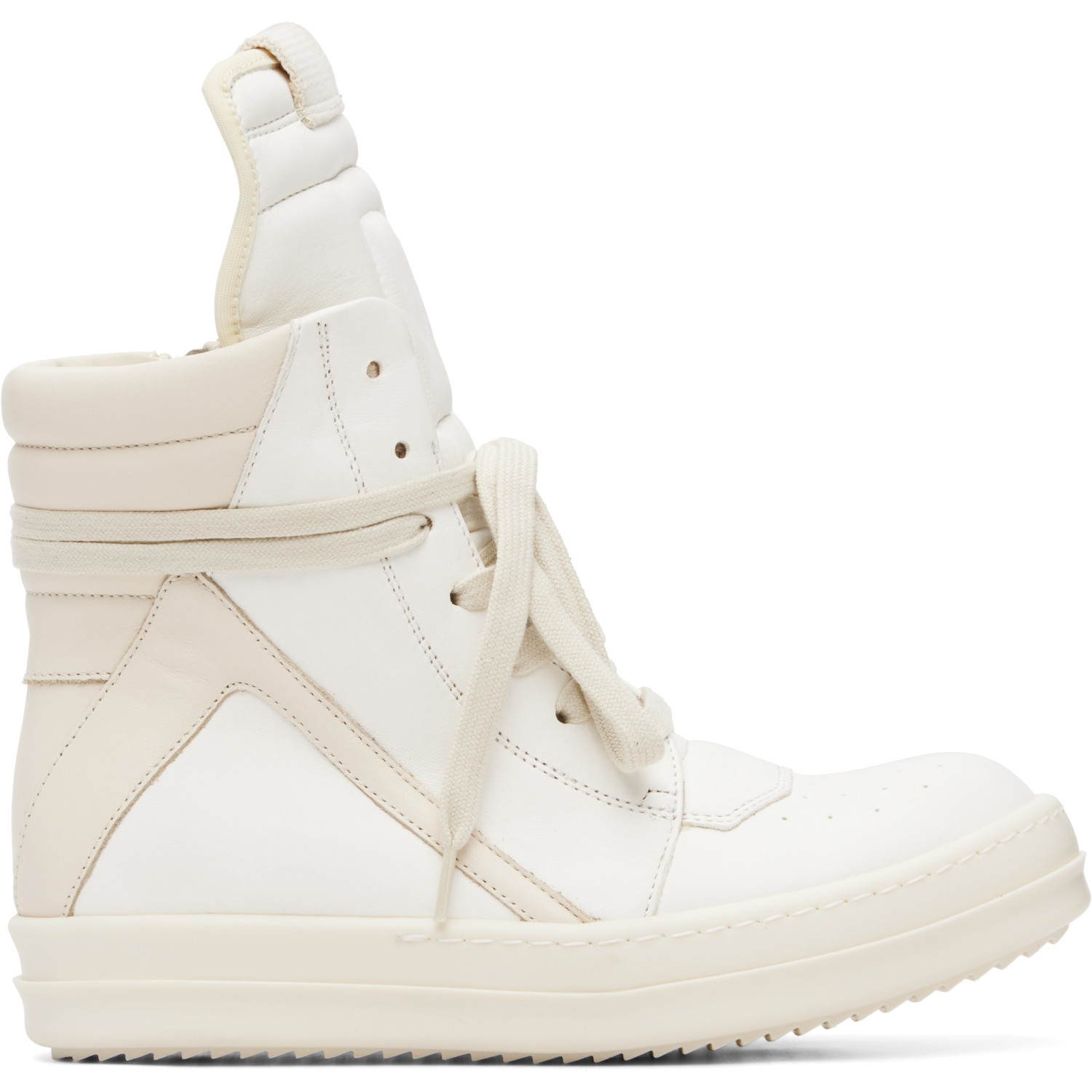 Rick Owens Off-White Tower Geobasket Sneakers