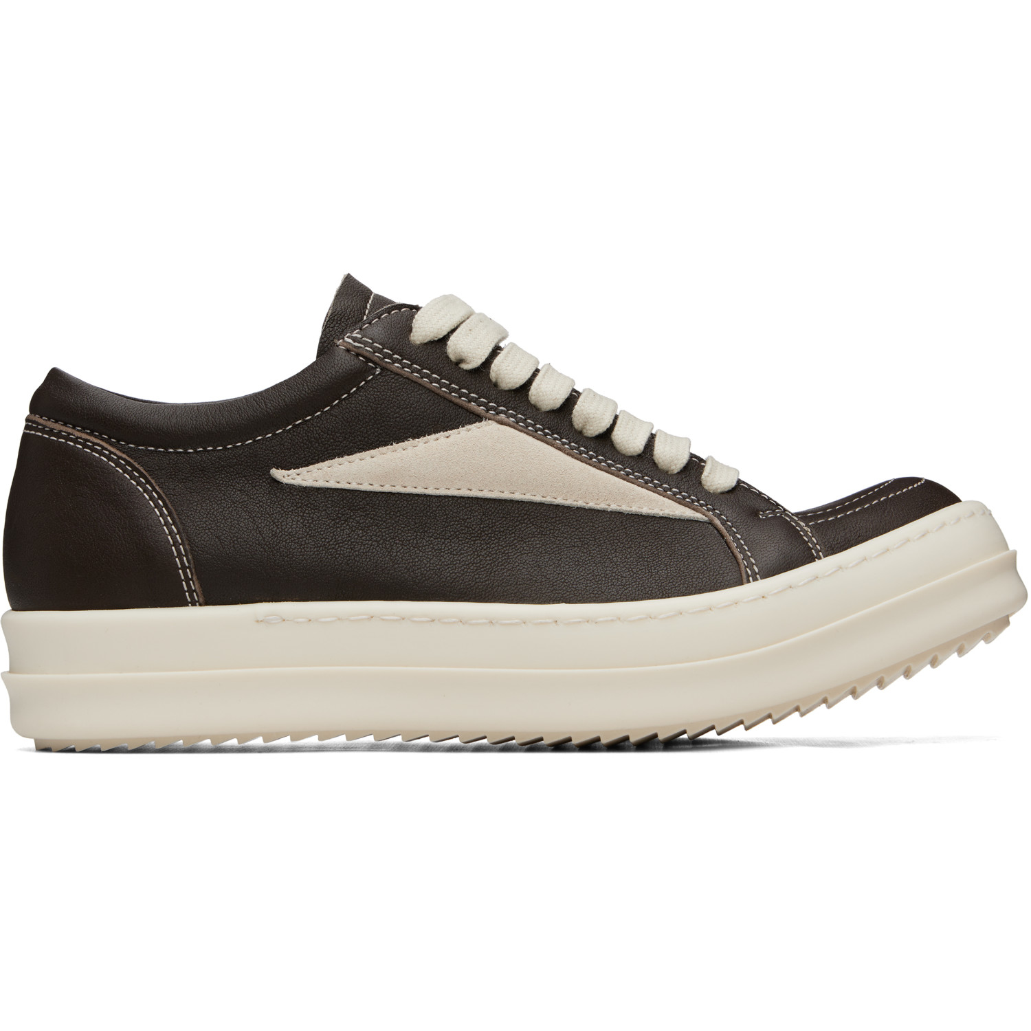 Rick Owens Brown Tower Vintage Sneaks Sneakers