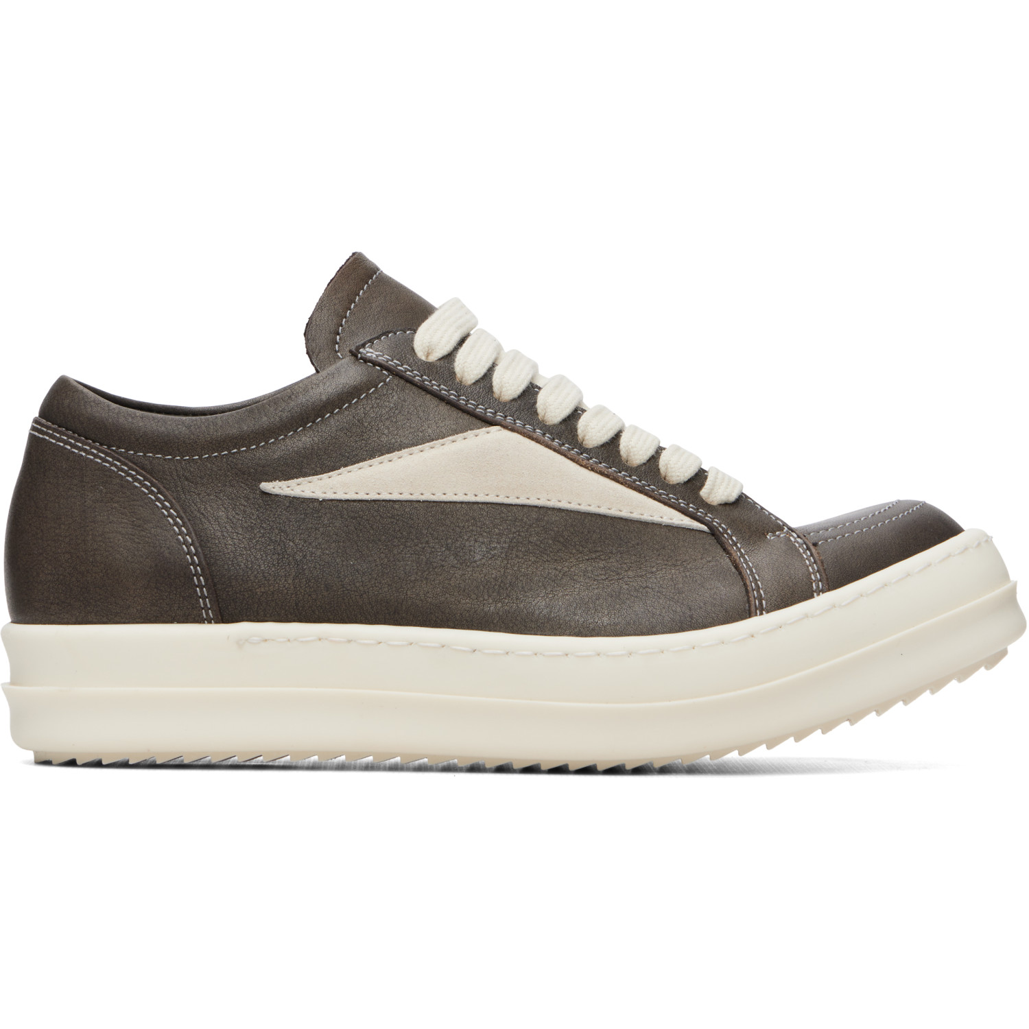 Rick Owens Brown Tower Vintage Sneakers
