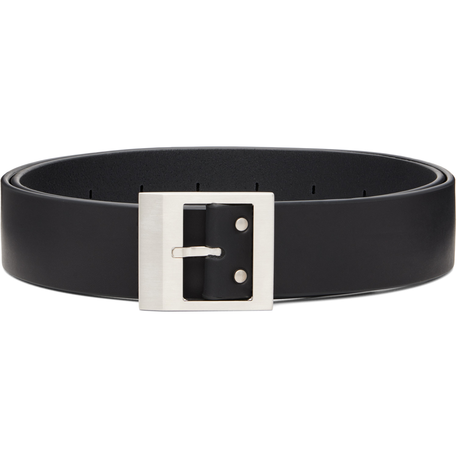 Rick Owens Black Tower Stooges Belt