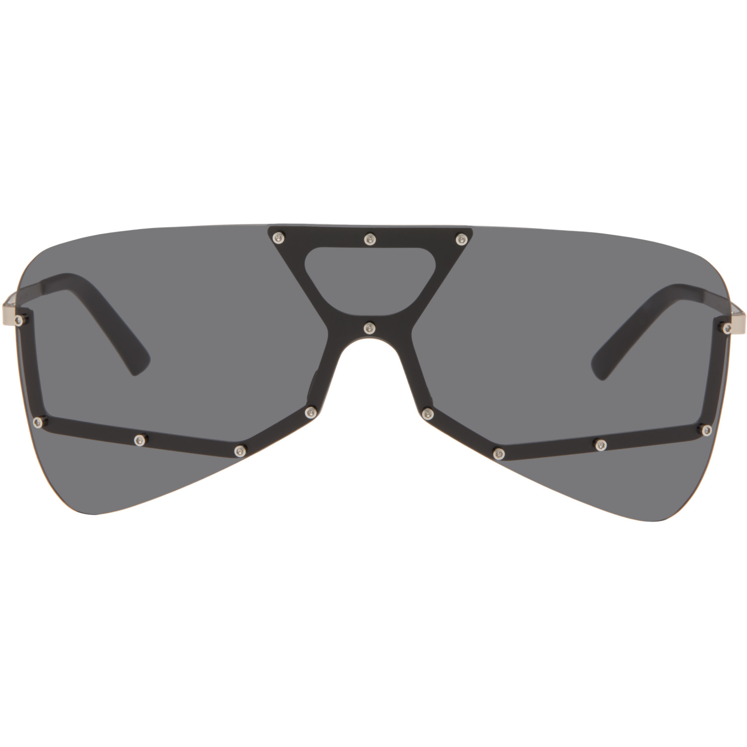 Rick Owens Black Tower Sunglasses