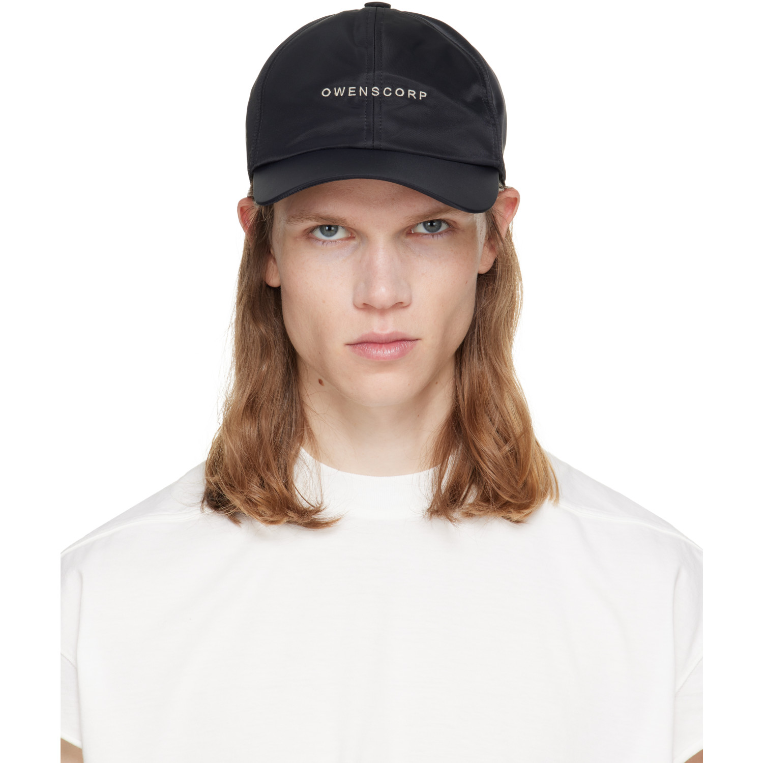 Rick Owens Black Tower Baseball Cap