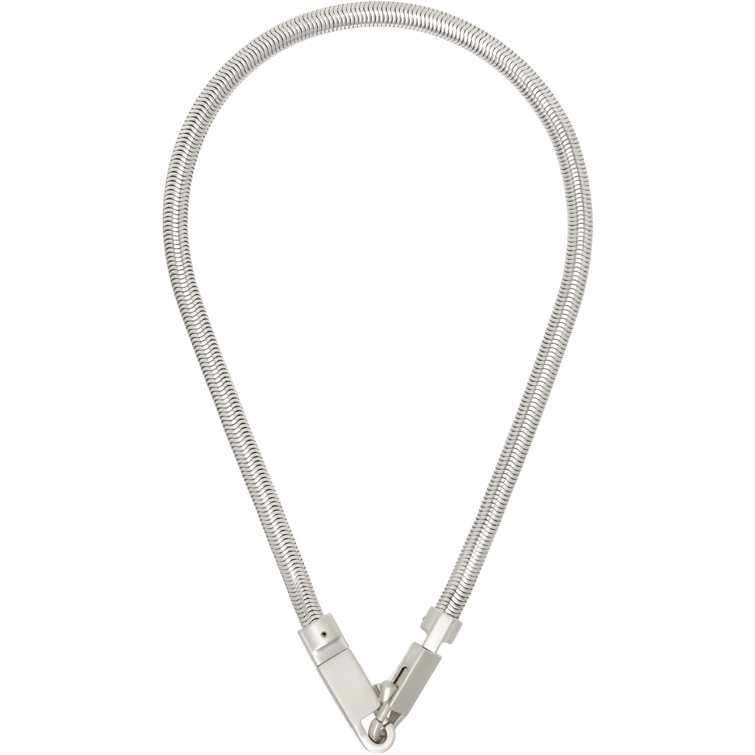 Rick Owens Temple Snake Chain Necklace