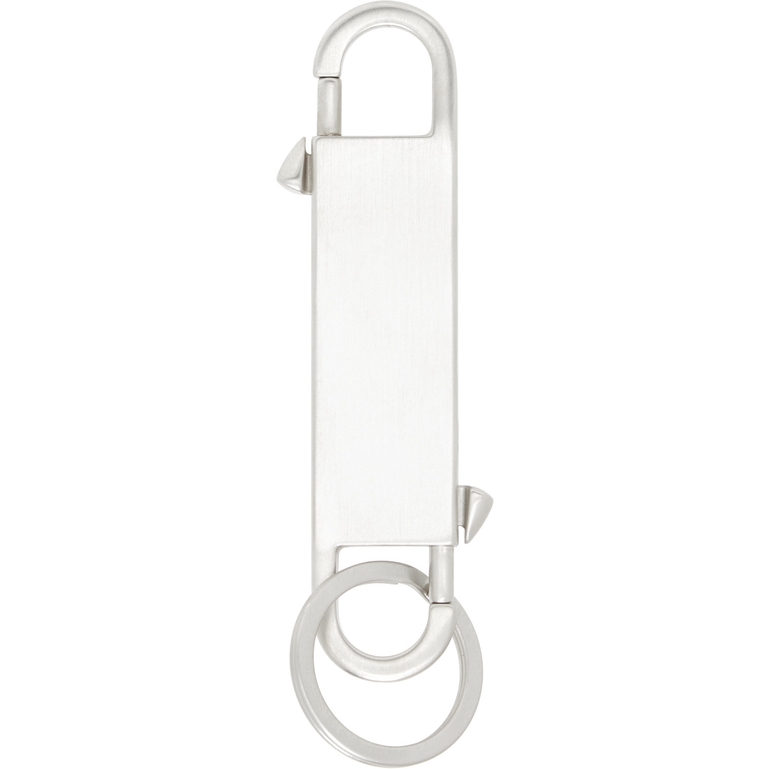Rick Owens Silver Temple Gemini Keychain