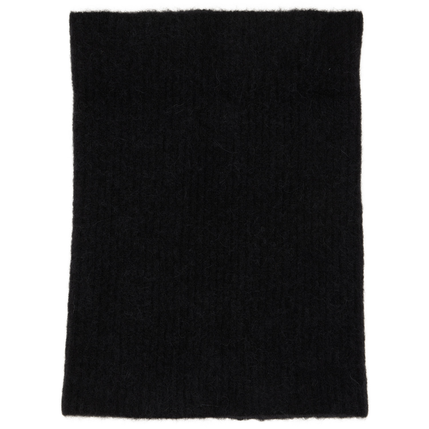 Rick Owens Black Tower Tube Scarf