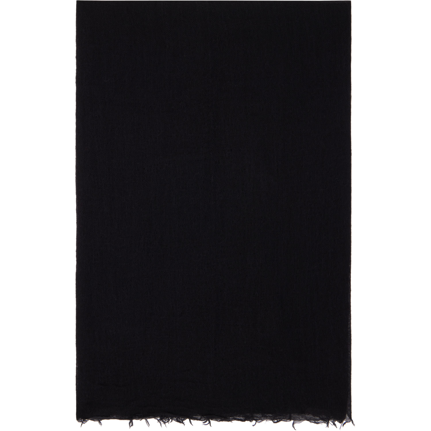 Rick Owens Black Tower Giglio Mega Scarf