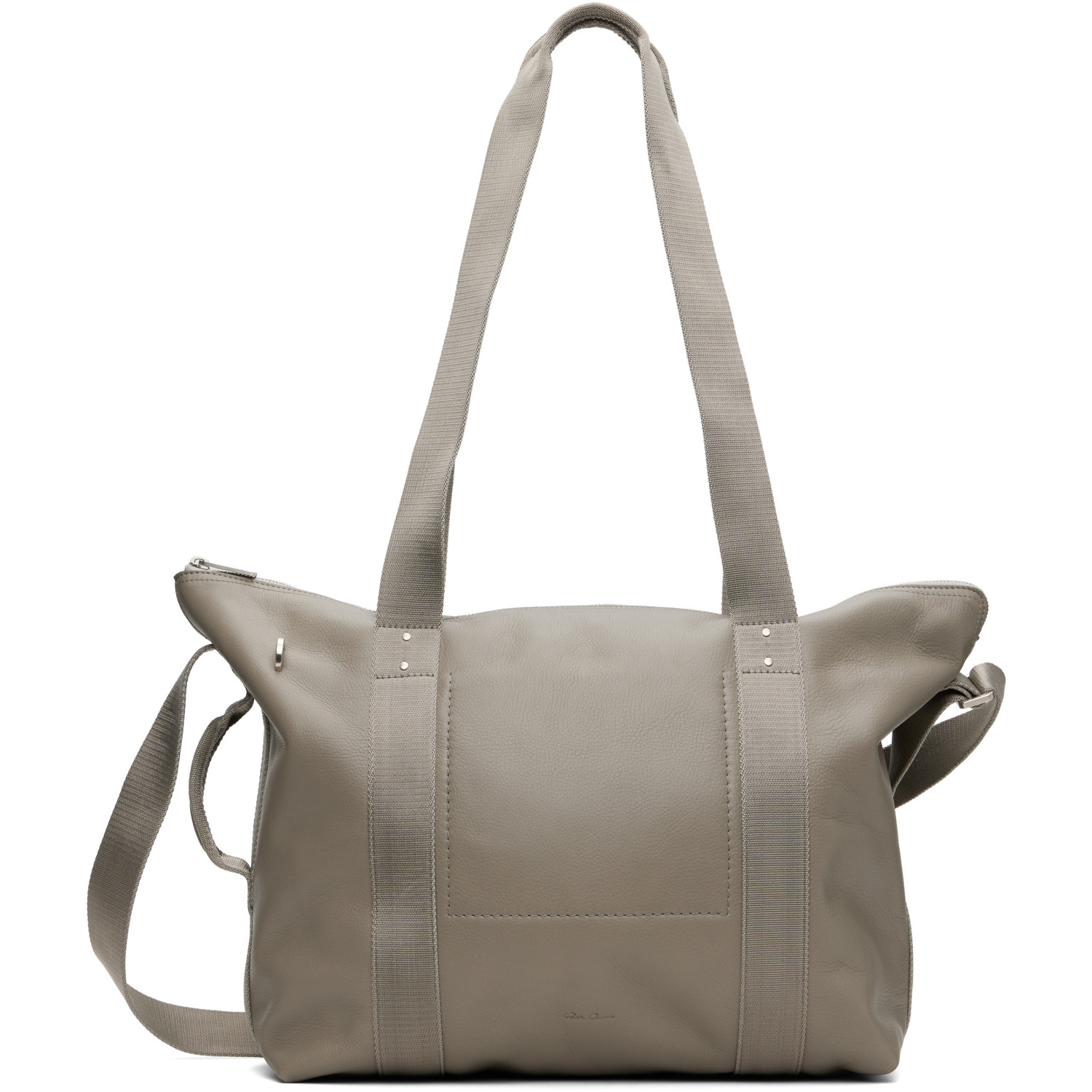 Rick Owens Gray Tower Trolley Tote