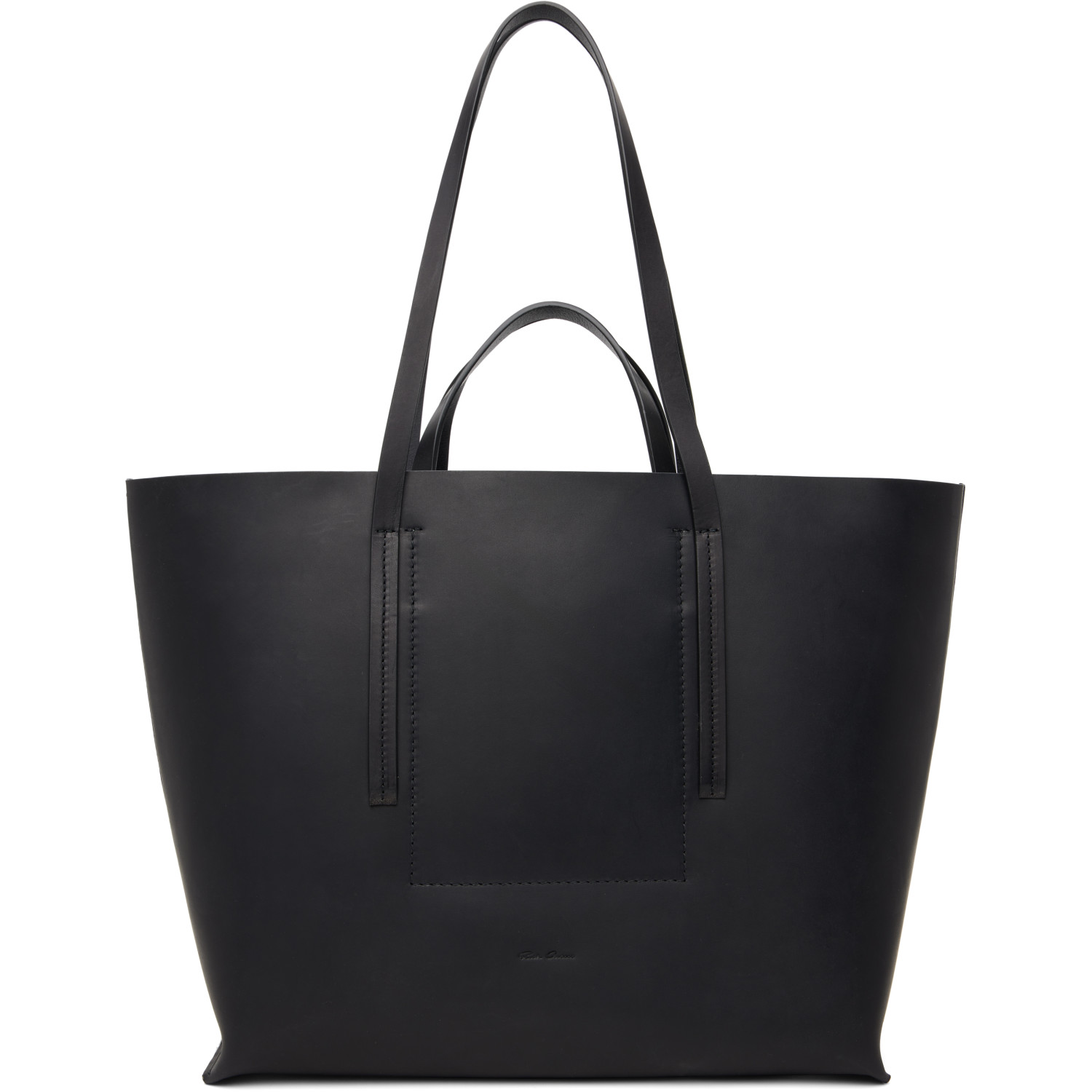 Rick Owens Black Tower Shopper Tote