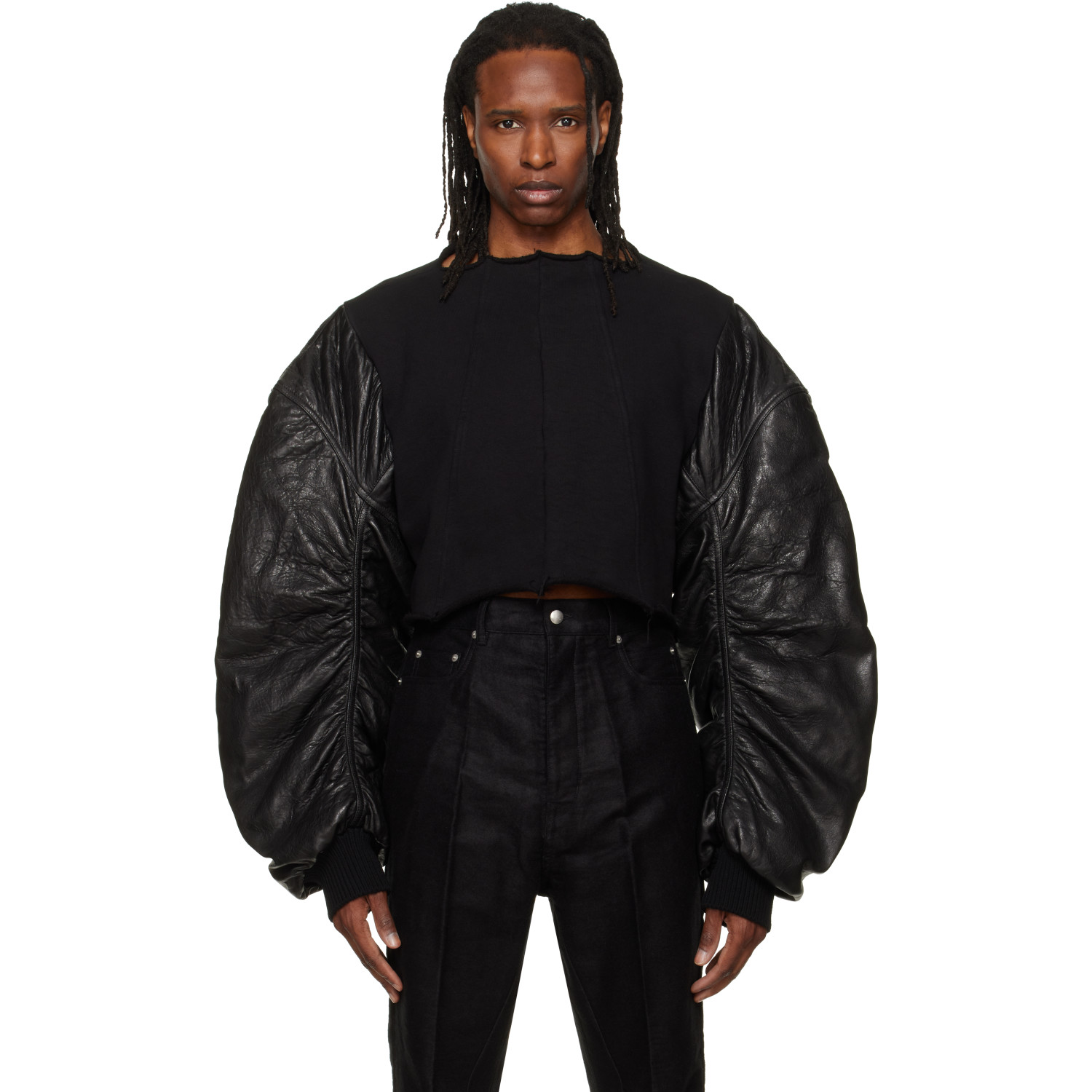 Rick Owens Black Tower Secchia Jacket