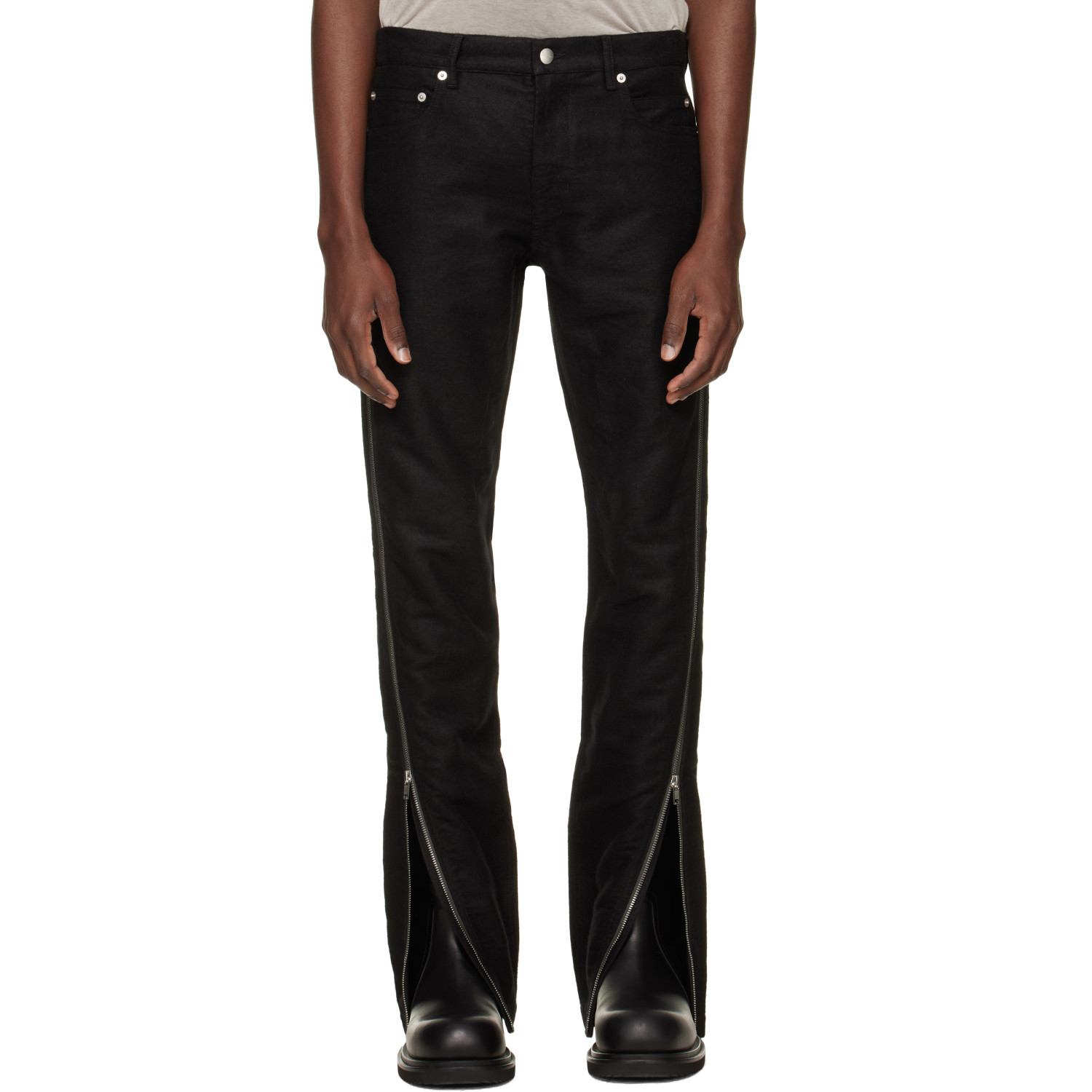 Rick Owens Black Tower Vega Jeans